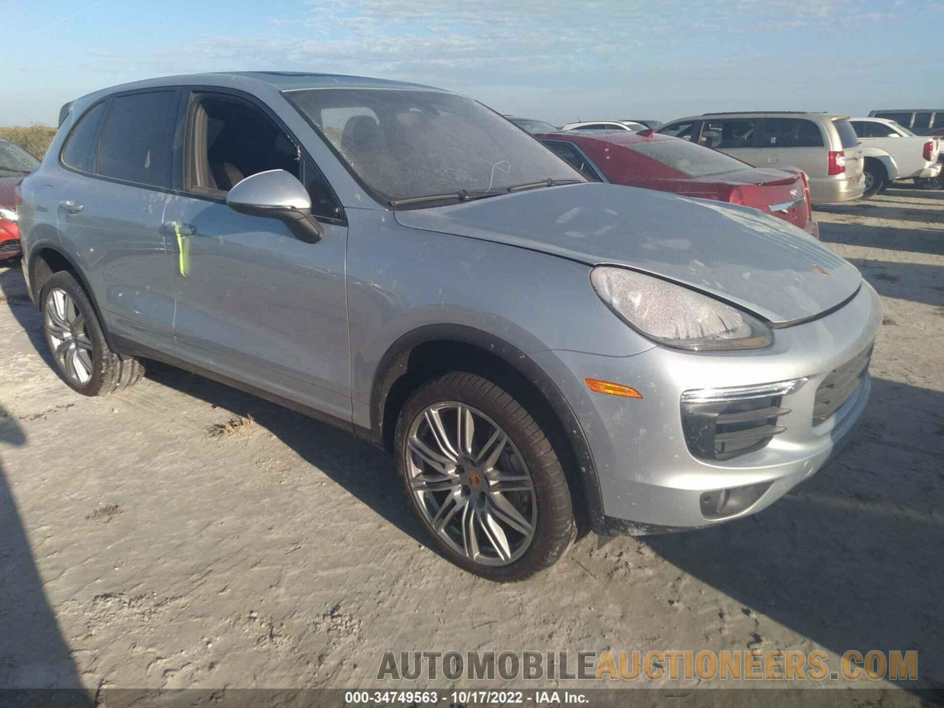 WP1AB2A22GLA92939 PORSCHE CAYENNE 2016