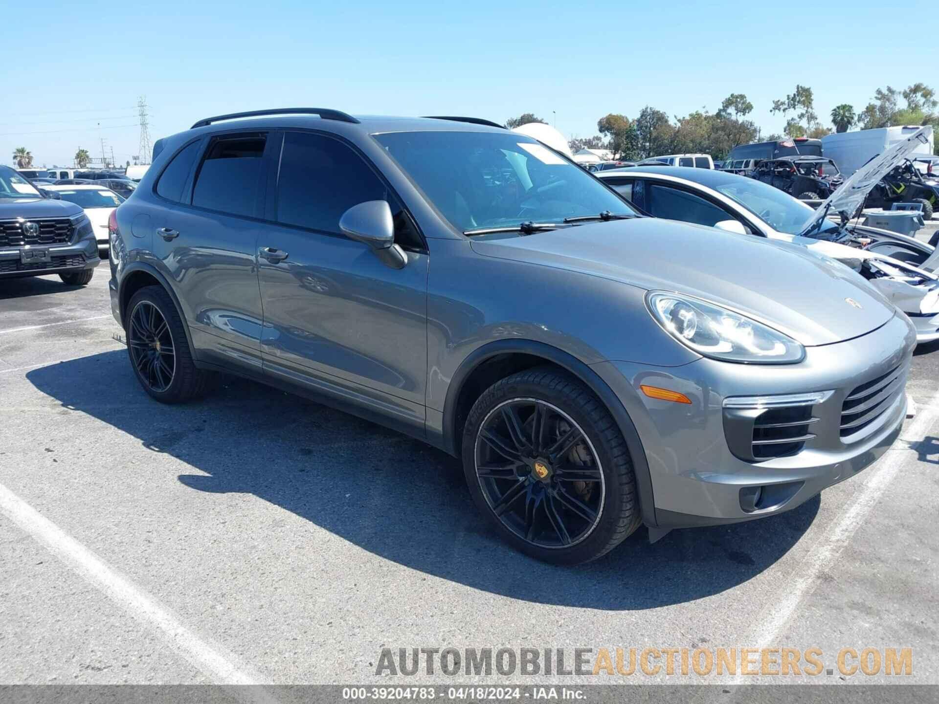 WP1AB2A23GLA94392 PORSCHE CAYENNE 2016