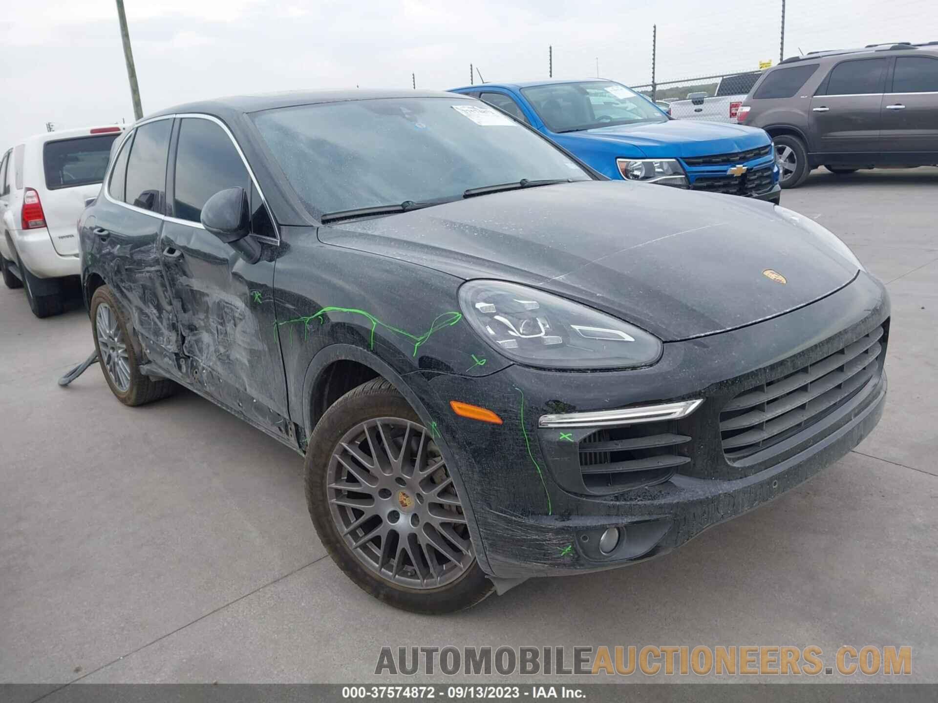 WP1AB2A24GLA94837 PORSCHE CAYENNE 2016