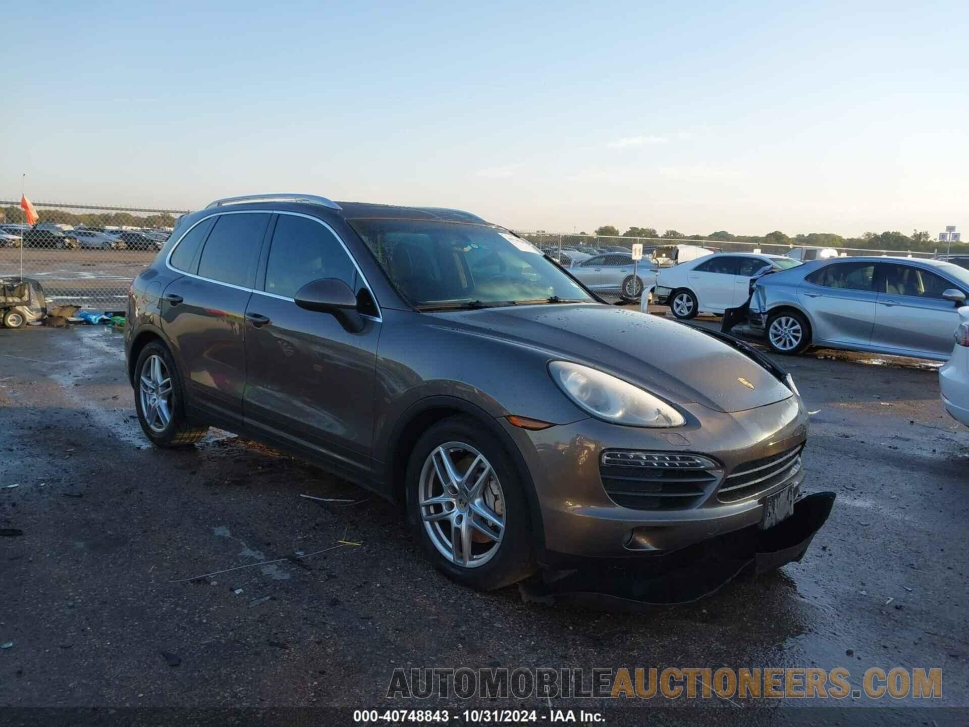 WP1AB2A25CLA43261 PORSCHE CAYENNE 2012