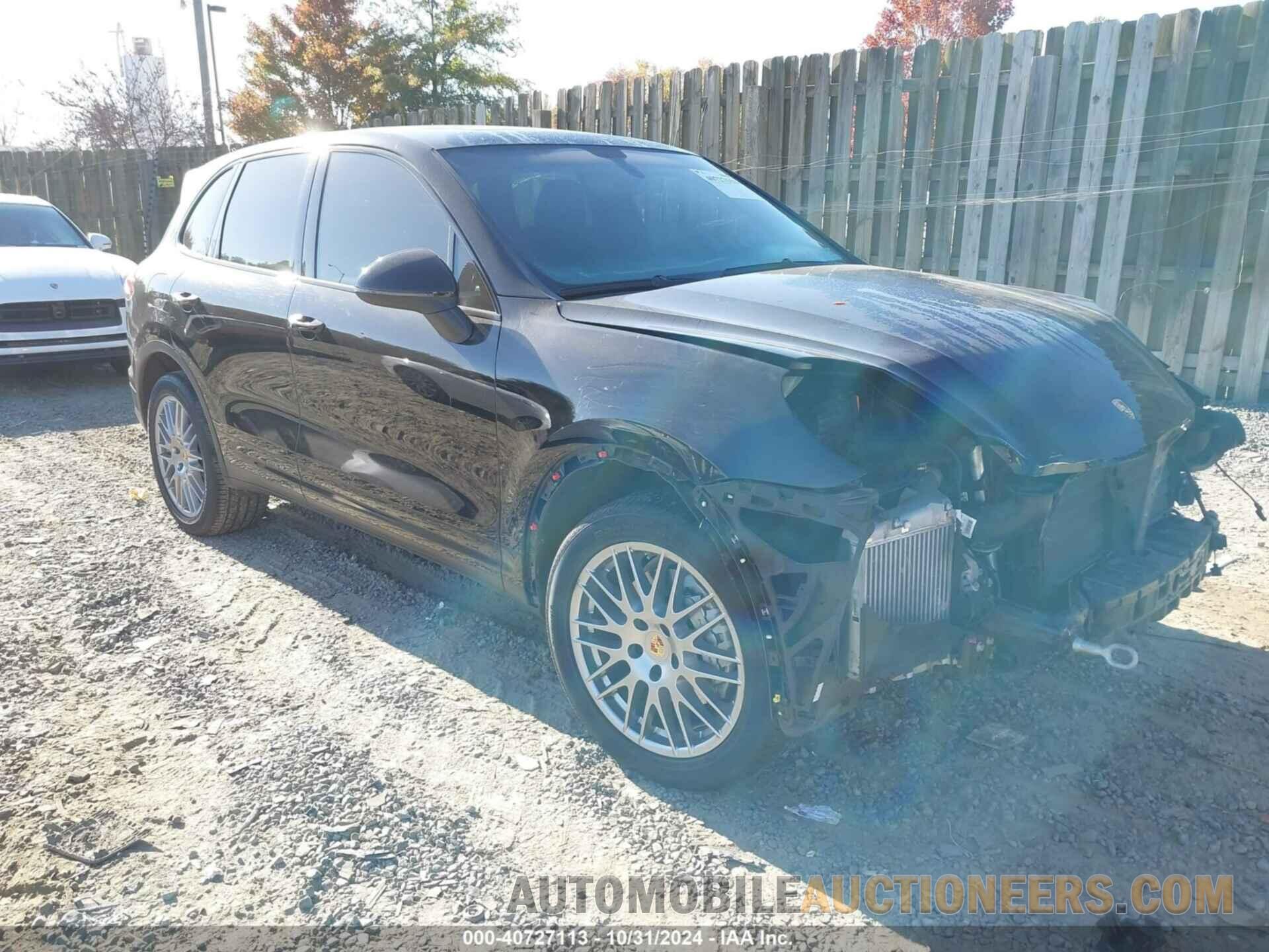 WP1AB2A26HLA52560 PORSCHE CAYENNE 2017