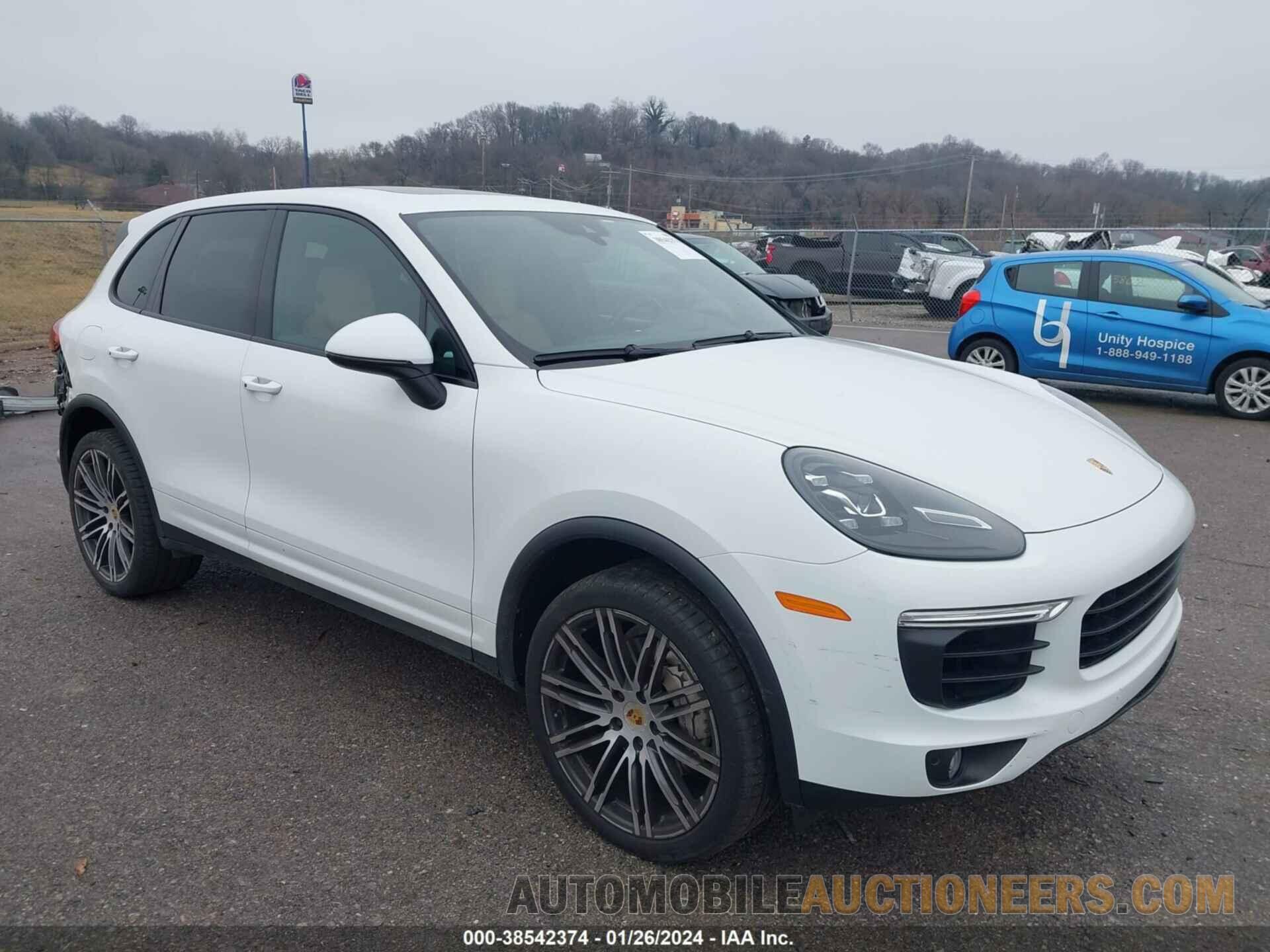 WP1AB2A27GLA96226 PORSCHE CAYENNE 2016