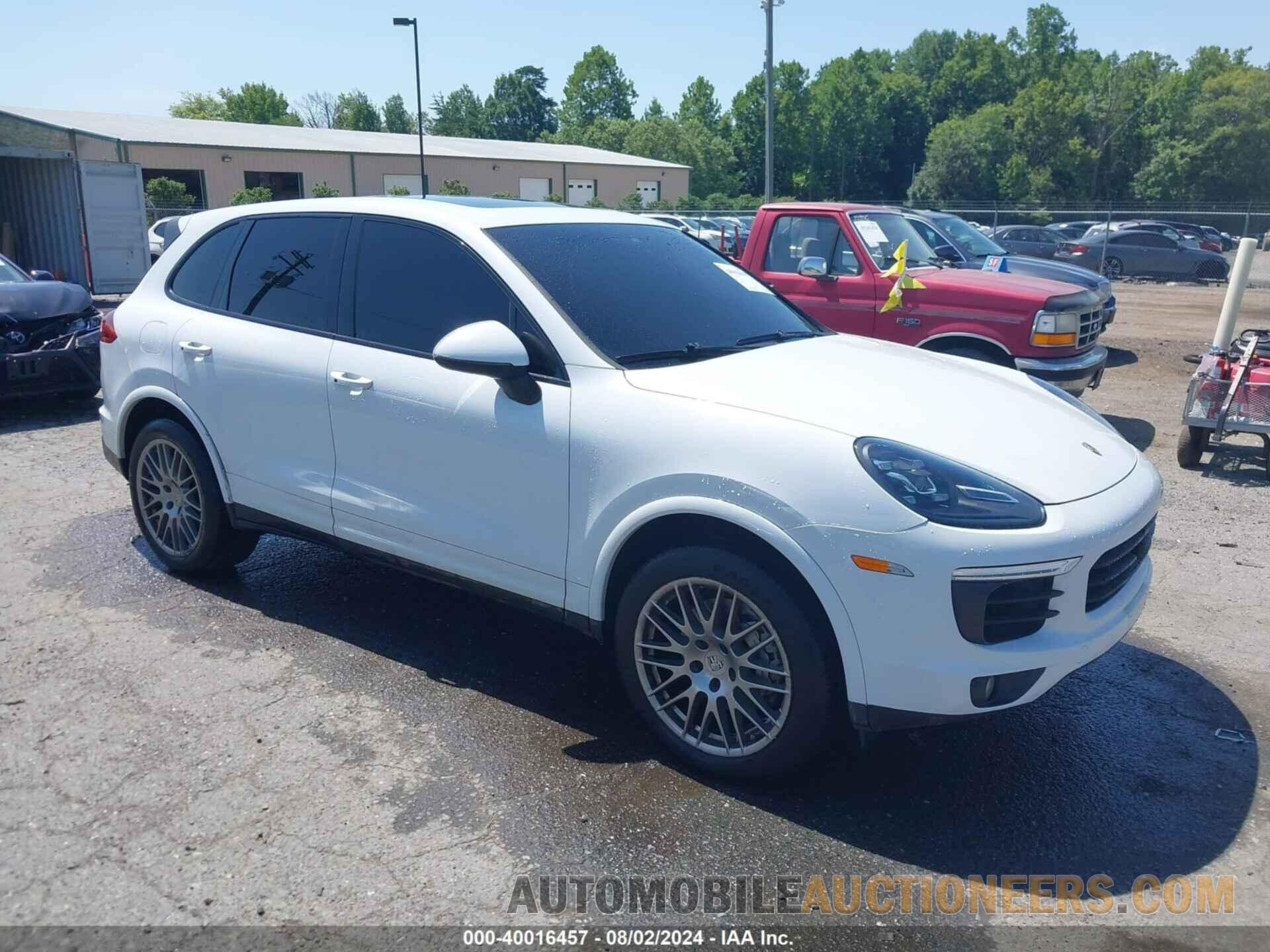 WP1AB2A29GLA95546 PORSCHE CAYENNE 2016