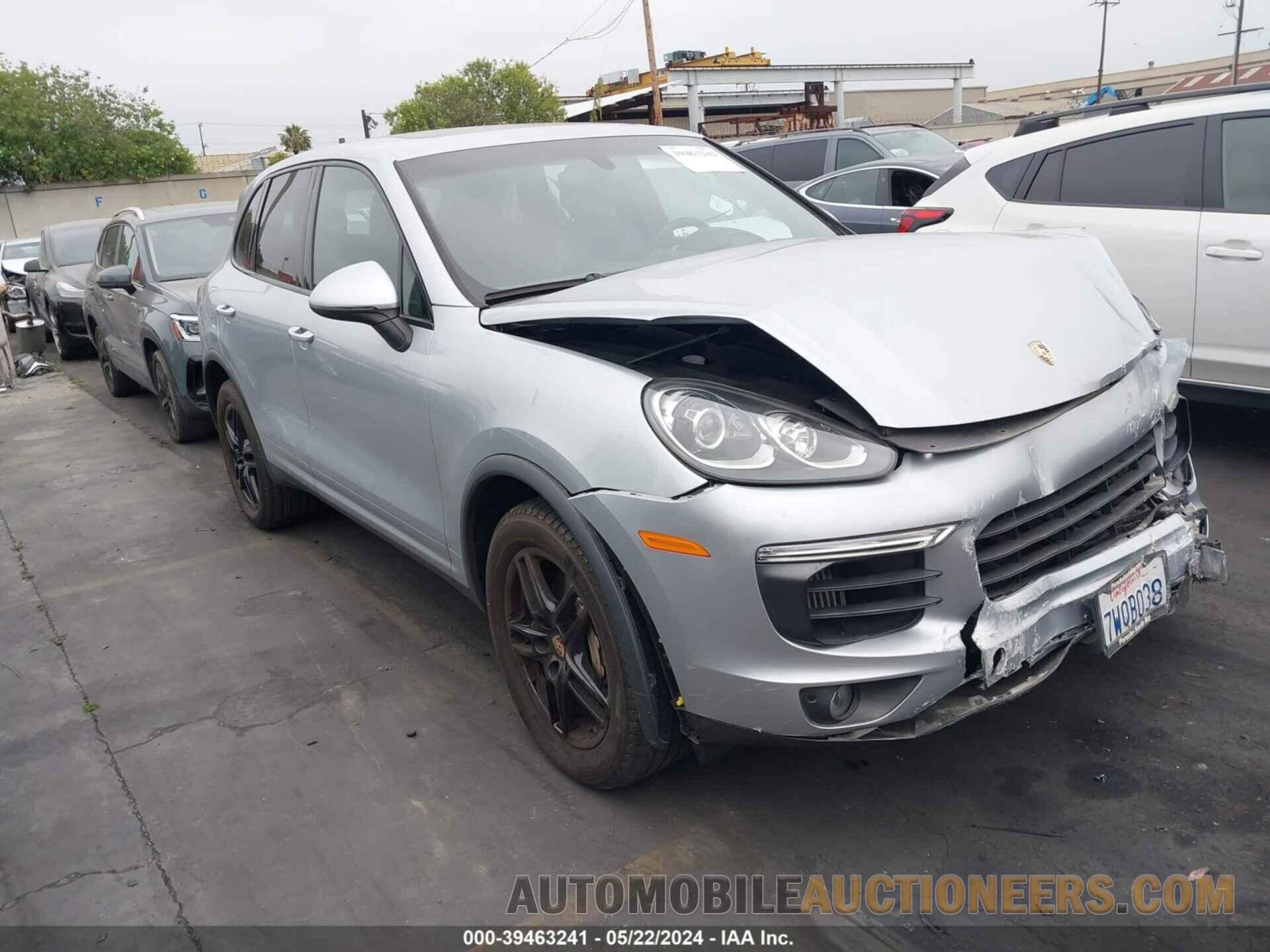 WP1AB2A29GLA96907 PORSCHE CAYENNE 2016