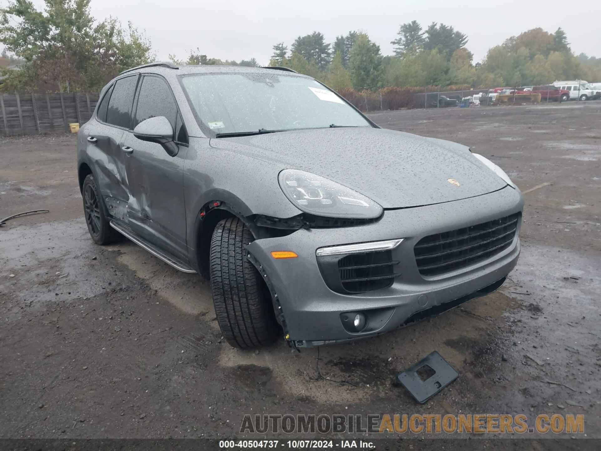 WP1AB2A29HLA51371 PORSCHE CAYENNE 2017