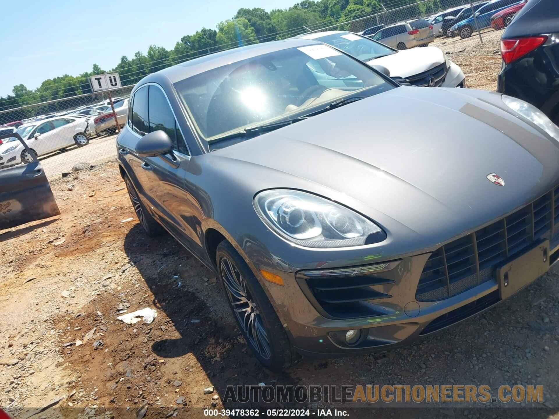 WP1AB2A50GLB51187 PORSCHE MACAN 2016