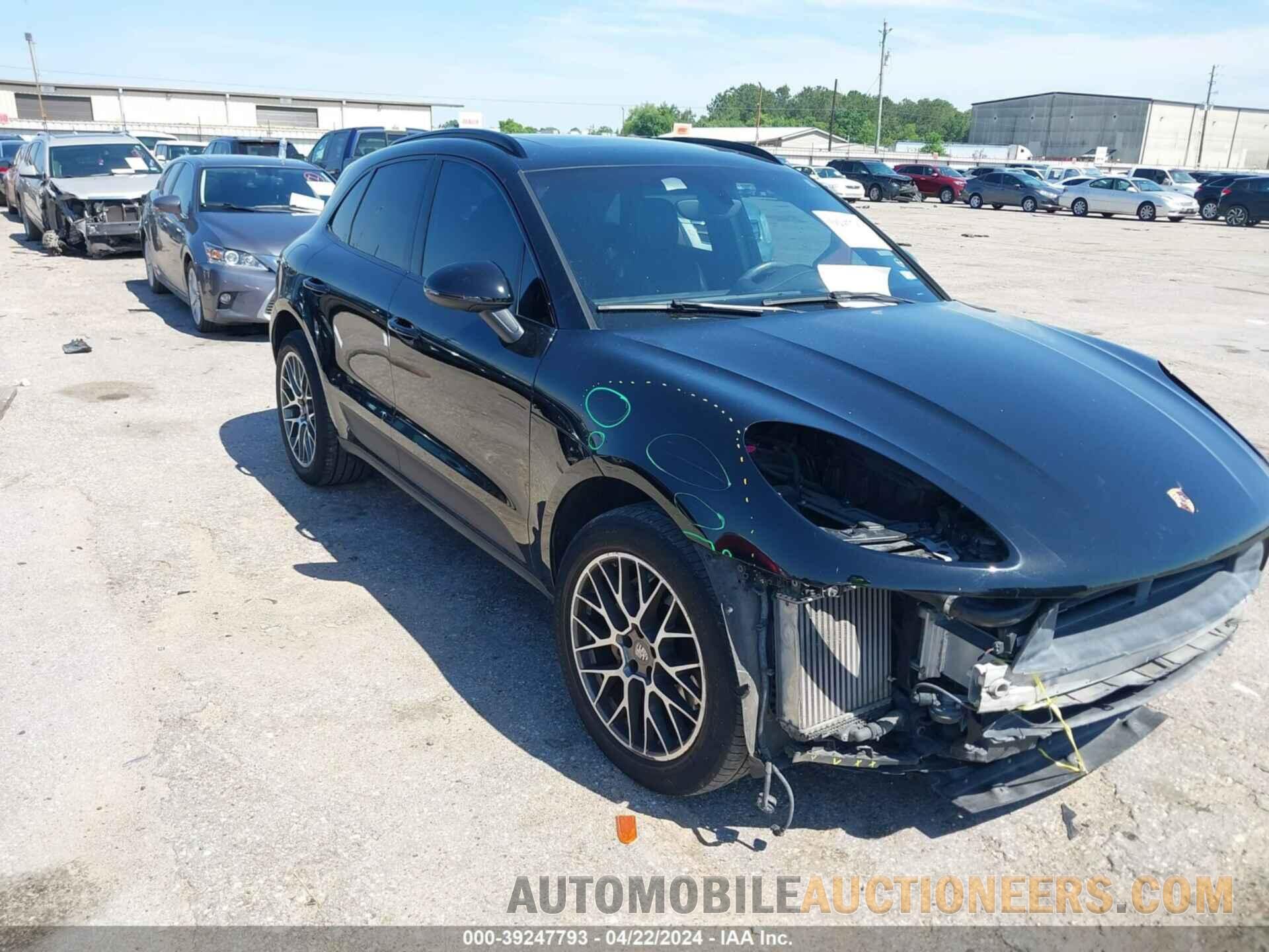 WP1AB2A57GLB40610 PORSCHE MACAN 2016