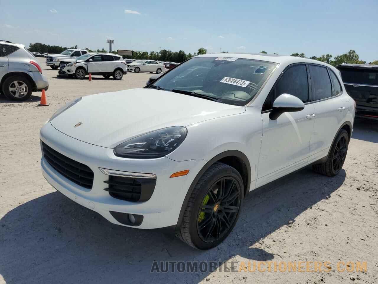 WP1AE2A23GLA63943 PORSCHE CAYENNE 2016