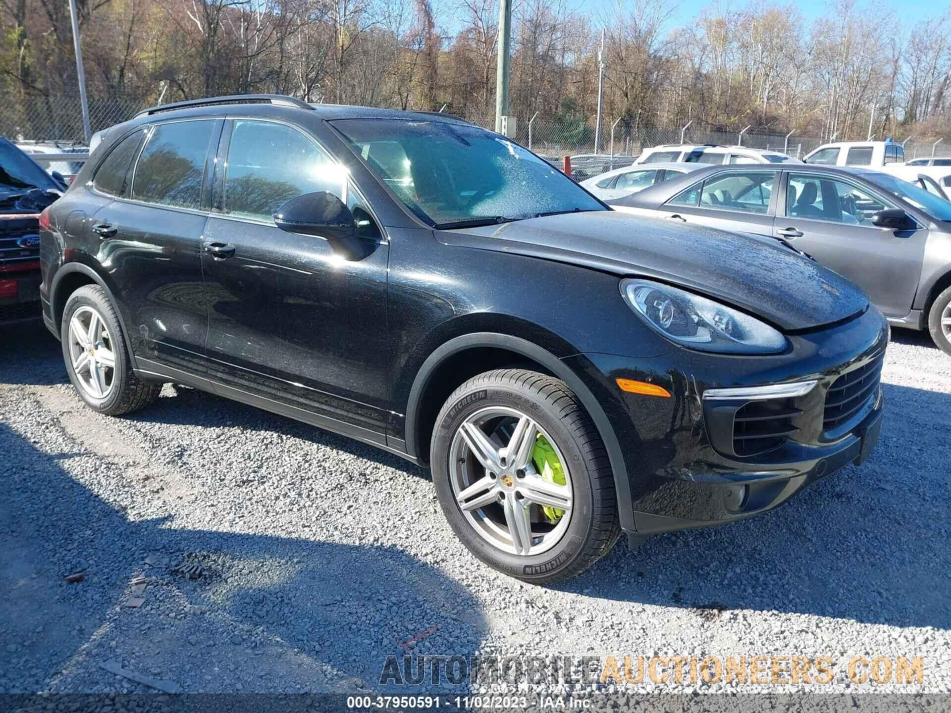 WP1AE2A26GLA18236 PORSCHE CAYENNE 2016