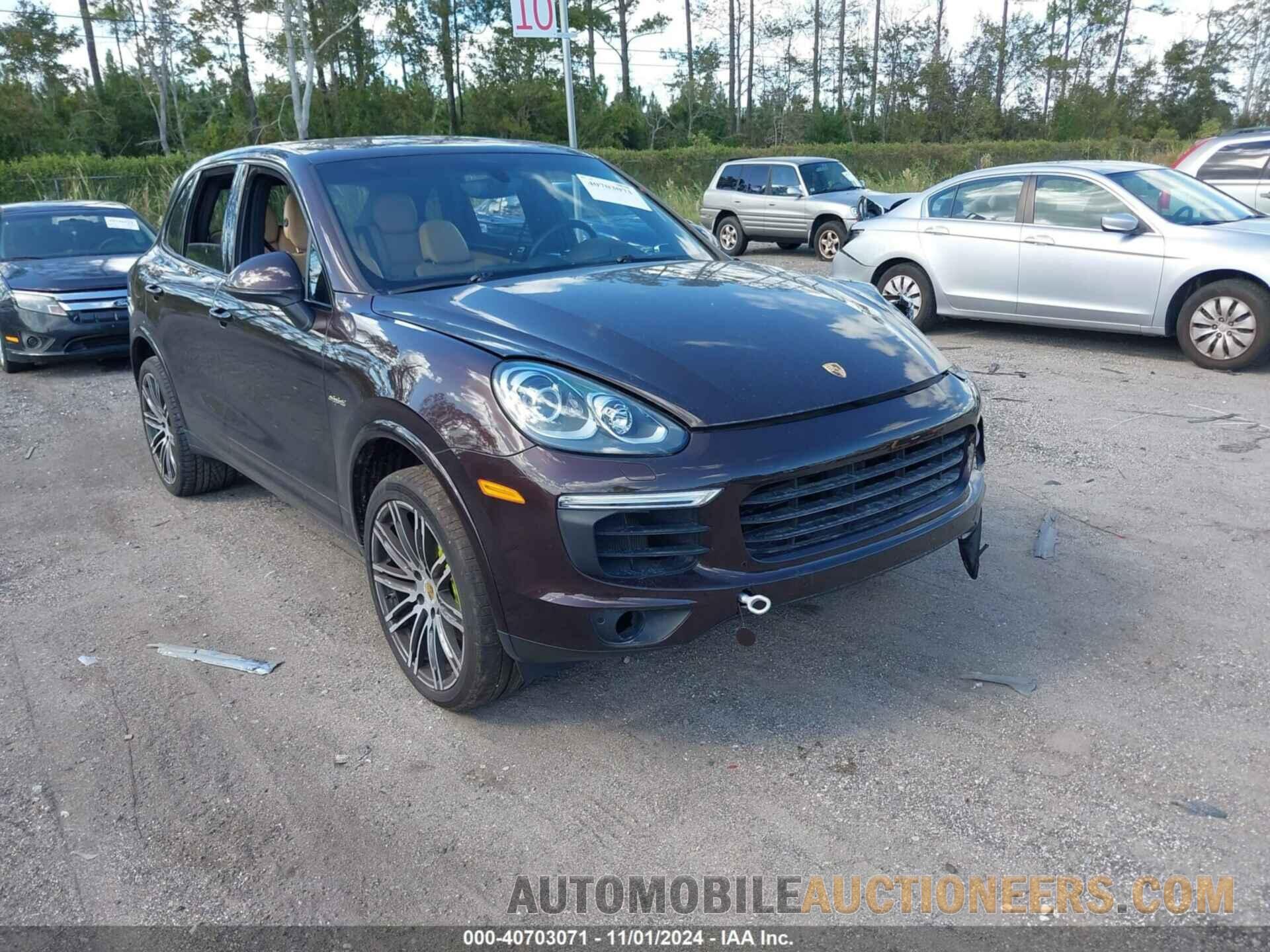 WP1AE2A27HLA75451 PORSCHE CAYENNE E-HYBRID 2017