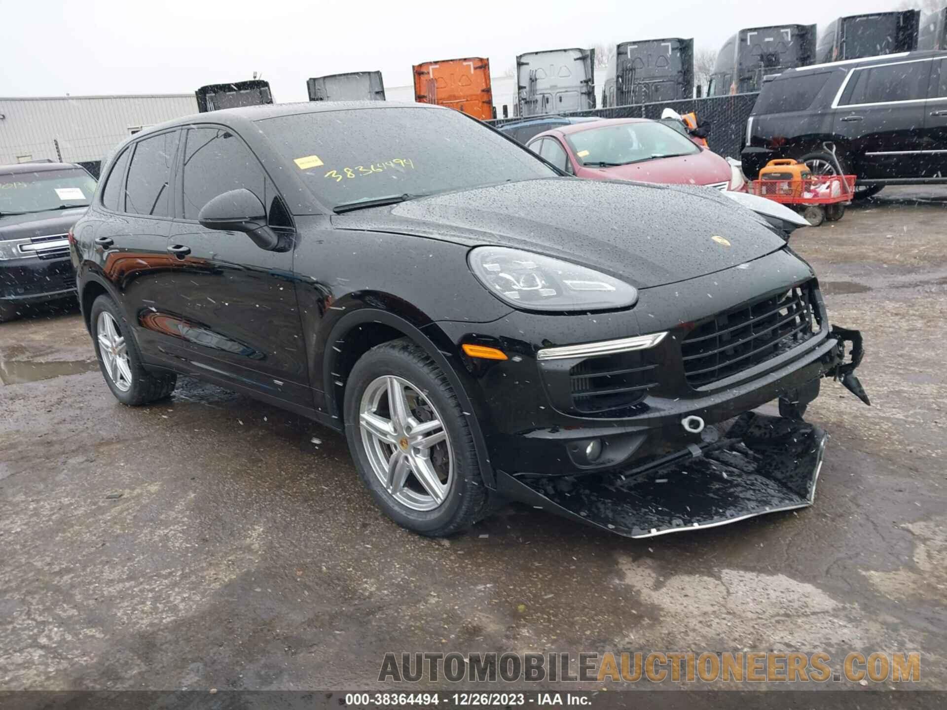 WP1AF2A21GKA45072 PORSCHE CAYENNE 2016