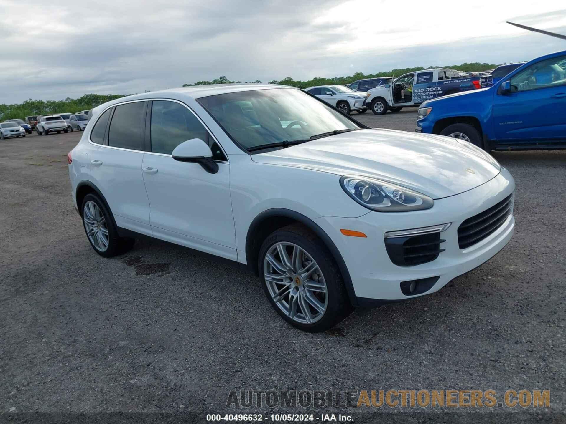 WP1AF2A22GKA44528 PORSCHE CAYENNE 2016