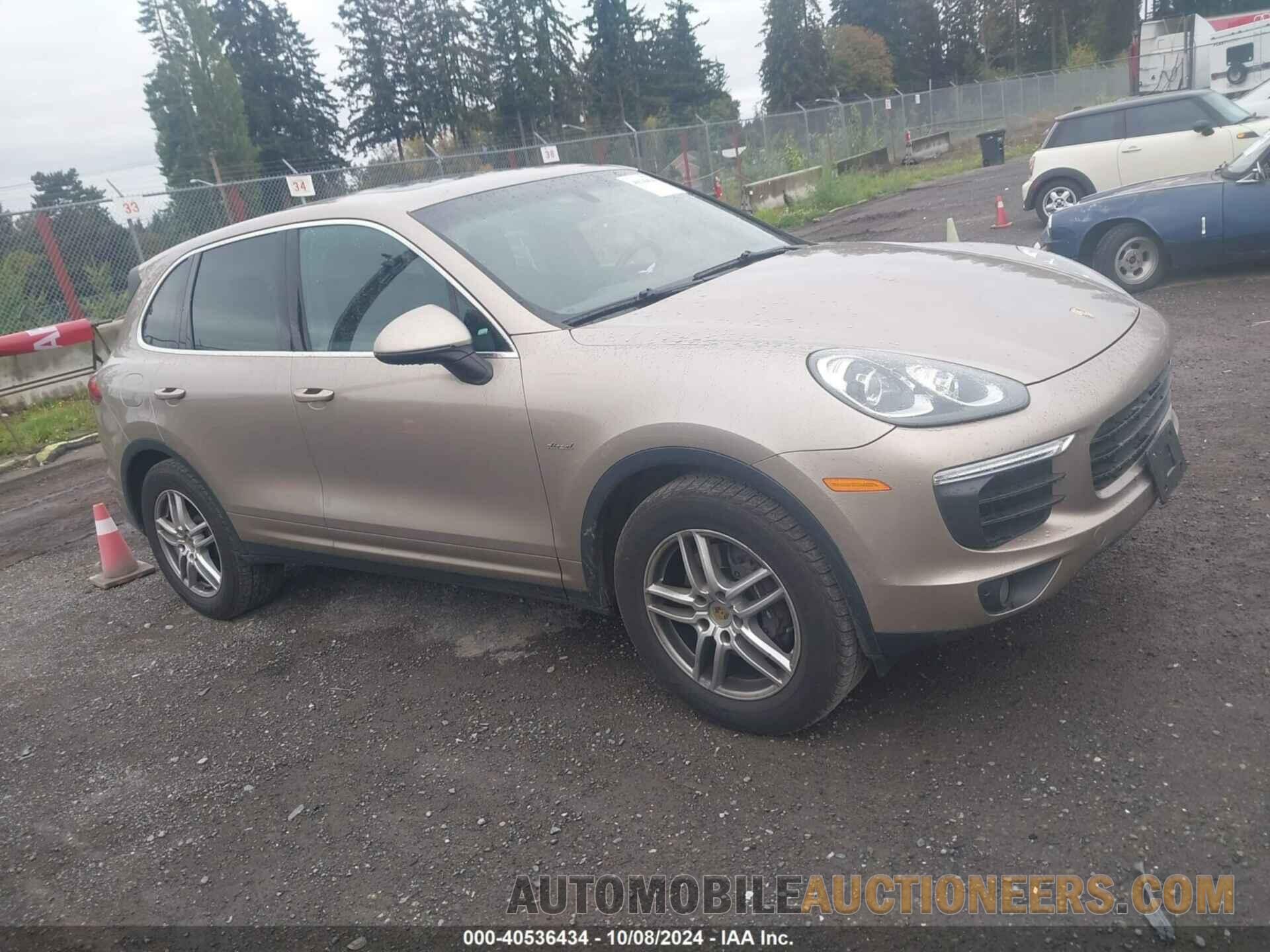 WP1AF2A25FLA38764 PORSCHE CAYENNE 2015