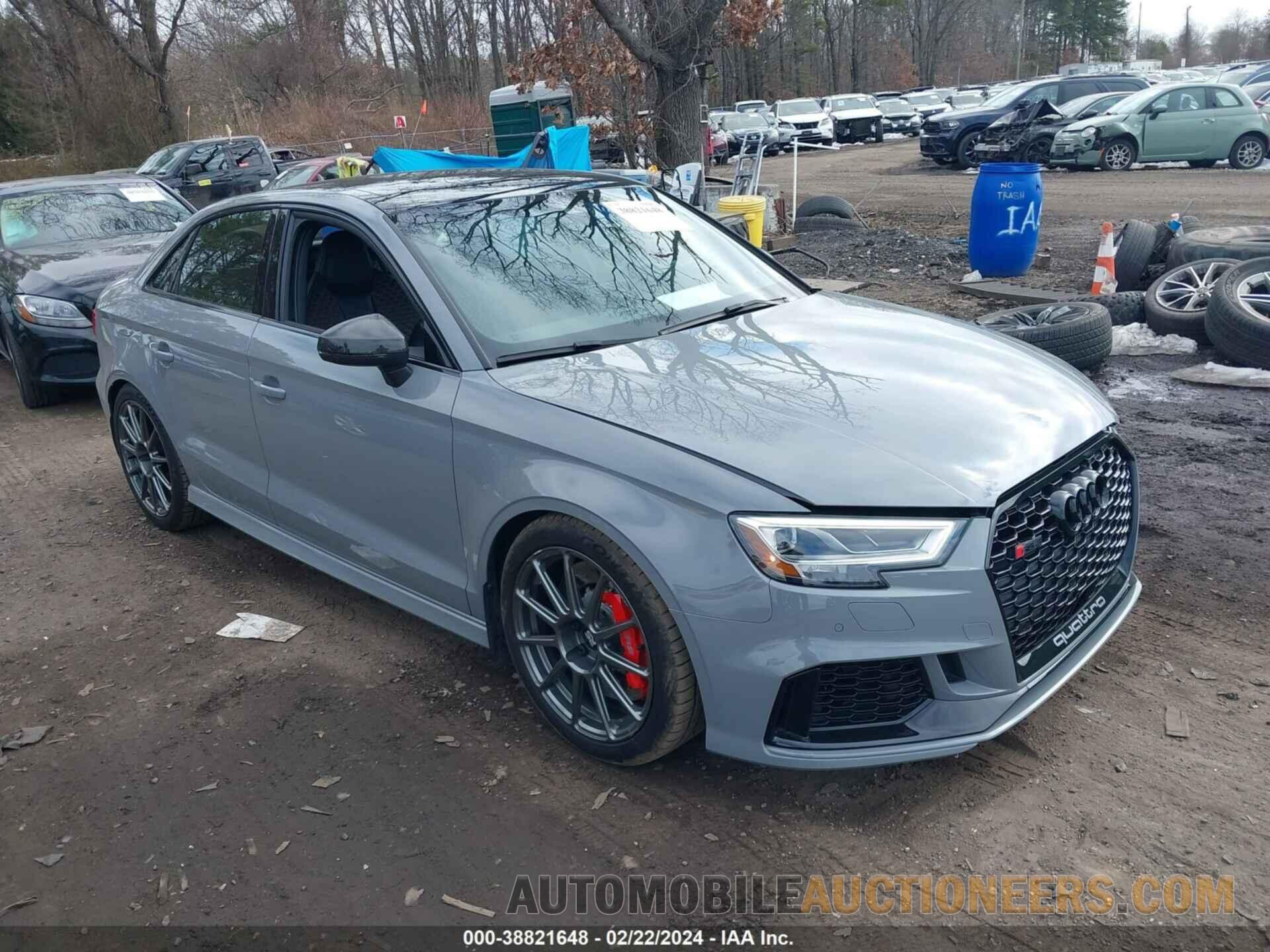 WUABWGFF5J1903545 AUDI RS 3 2018