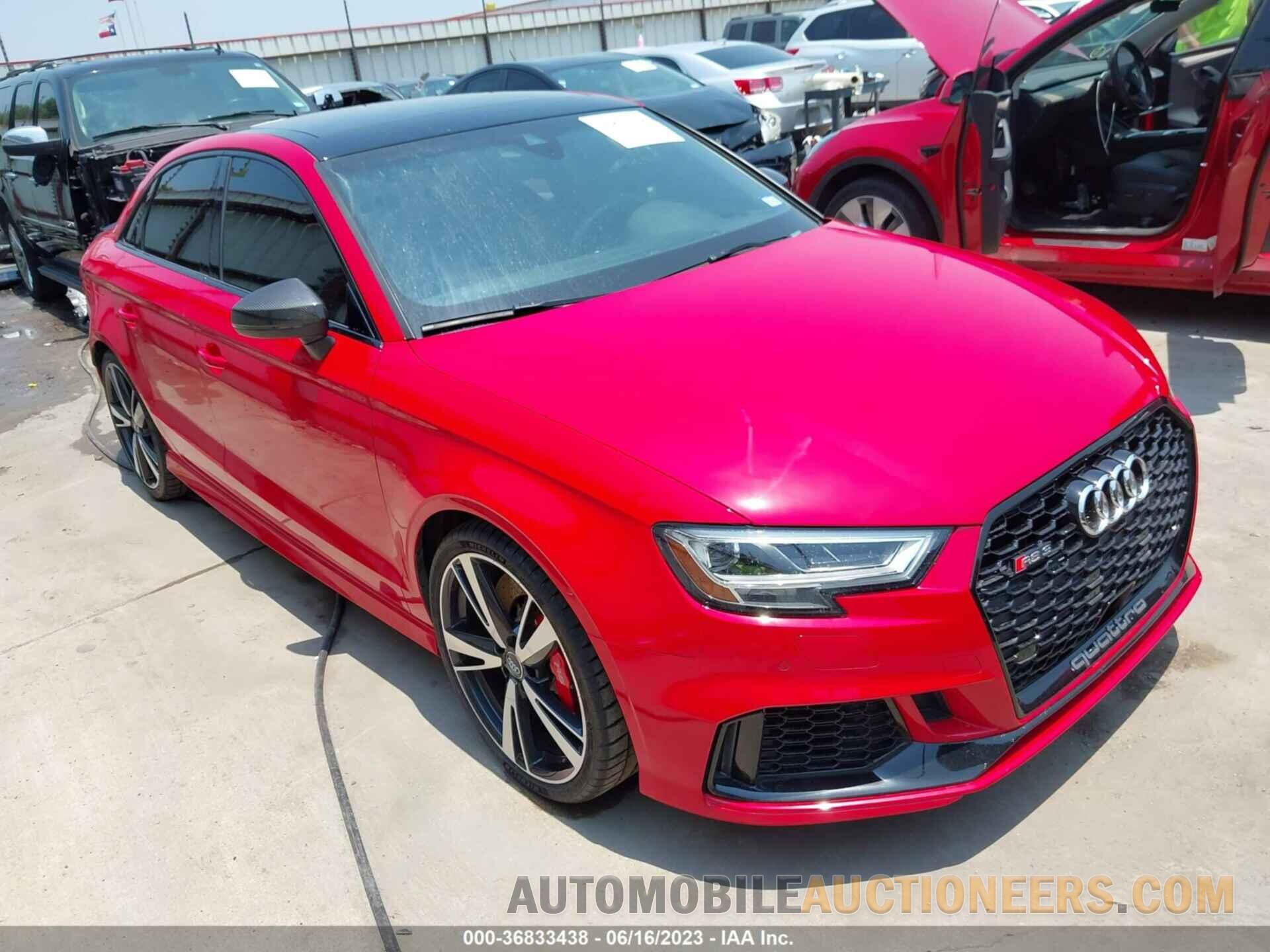 WUABWGFF5KA905278 AUDI RS 3 2019