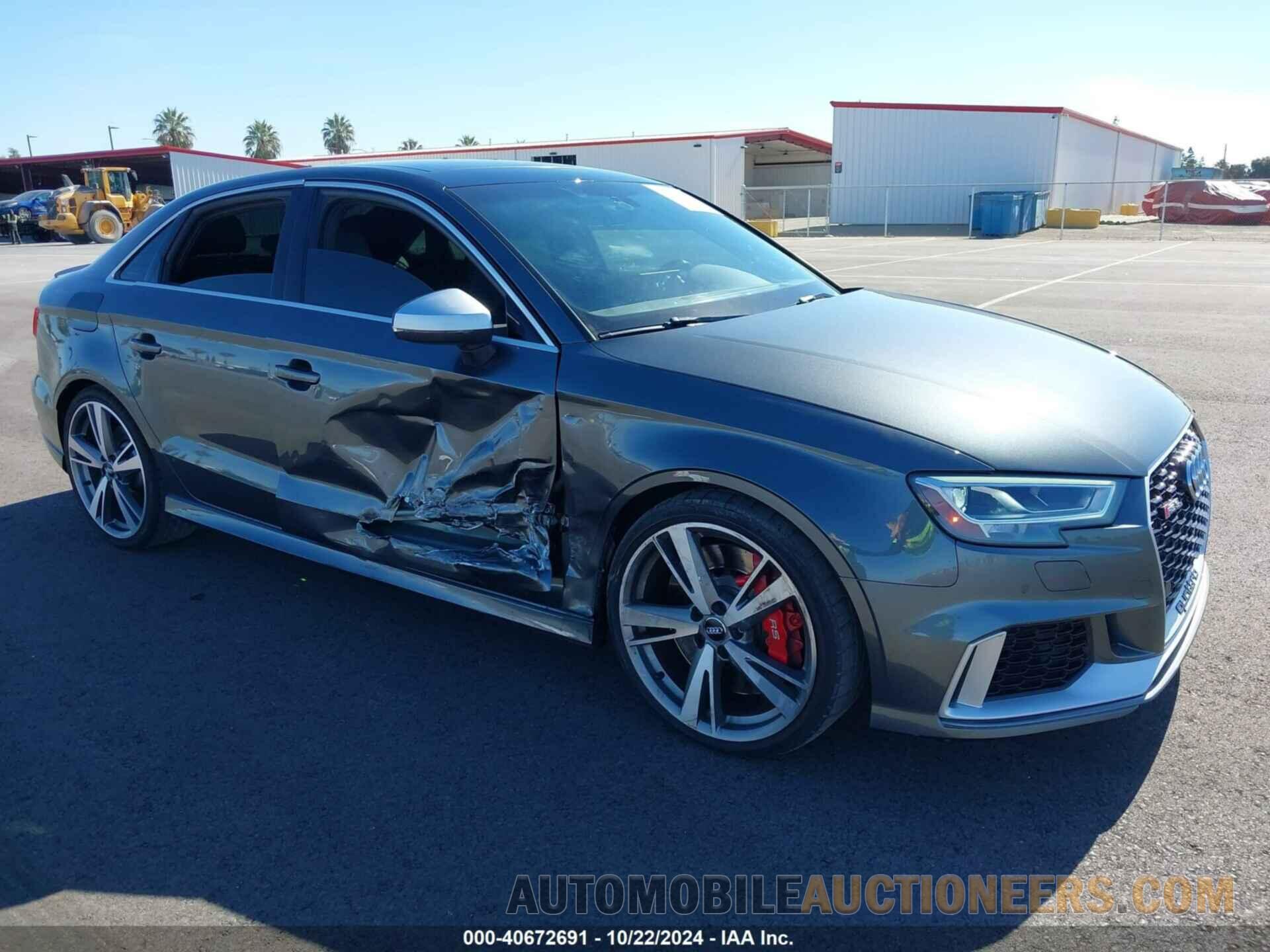 WUABWGFF7J1900842 AUDI RS 3 2018