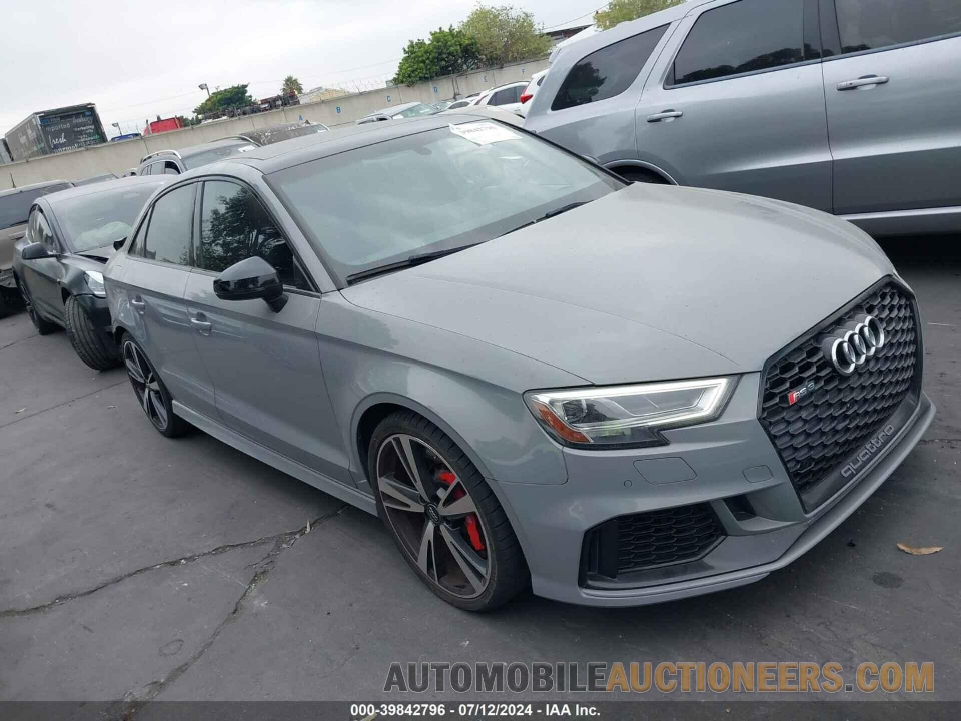 WUABWGFF9J1900499 AUDI RS 3 2018