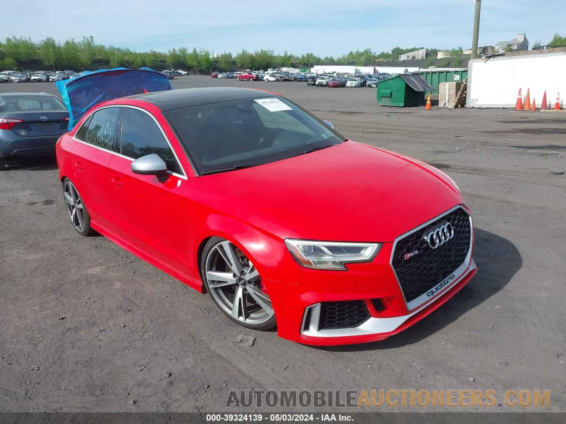 WUABWGFFXJ1900737 AUDI RS 3 2018