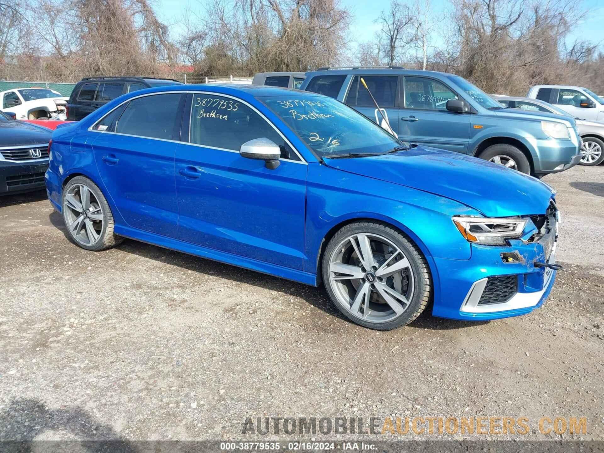 WUABWGFFXJ1904402 AUDI RS 3 2018