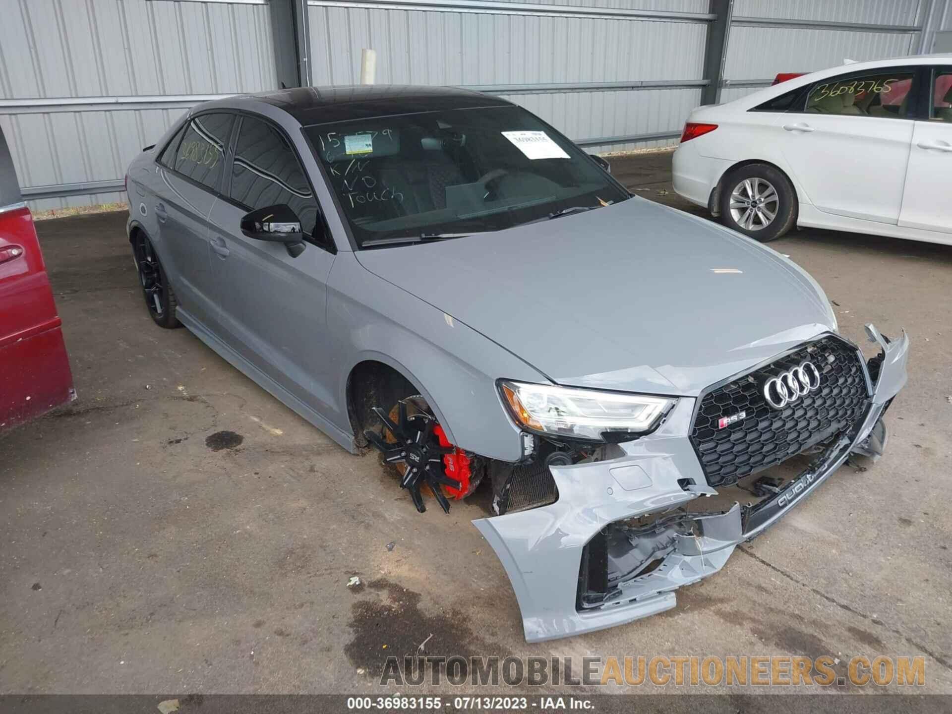 WUABWHFF4KA901289 AUDI RS 3 2019