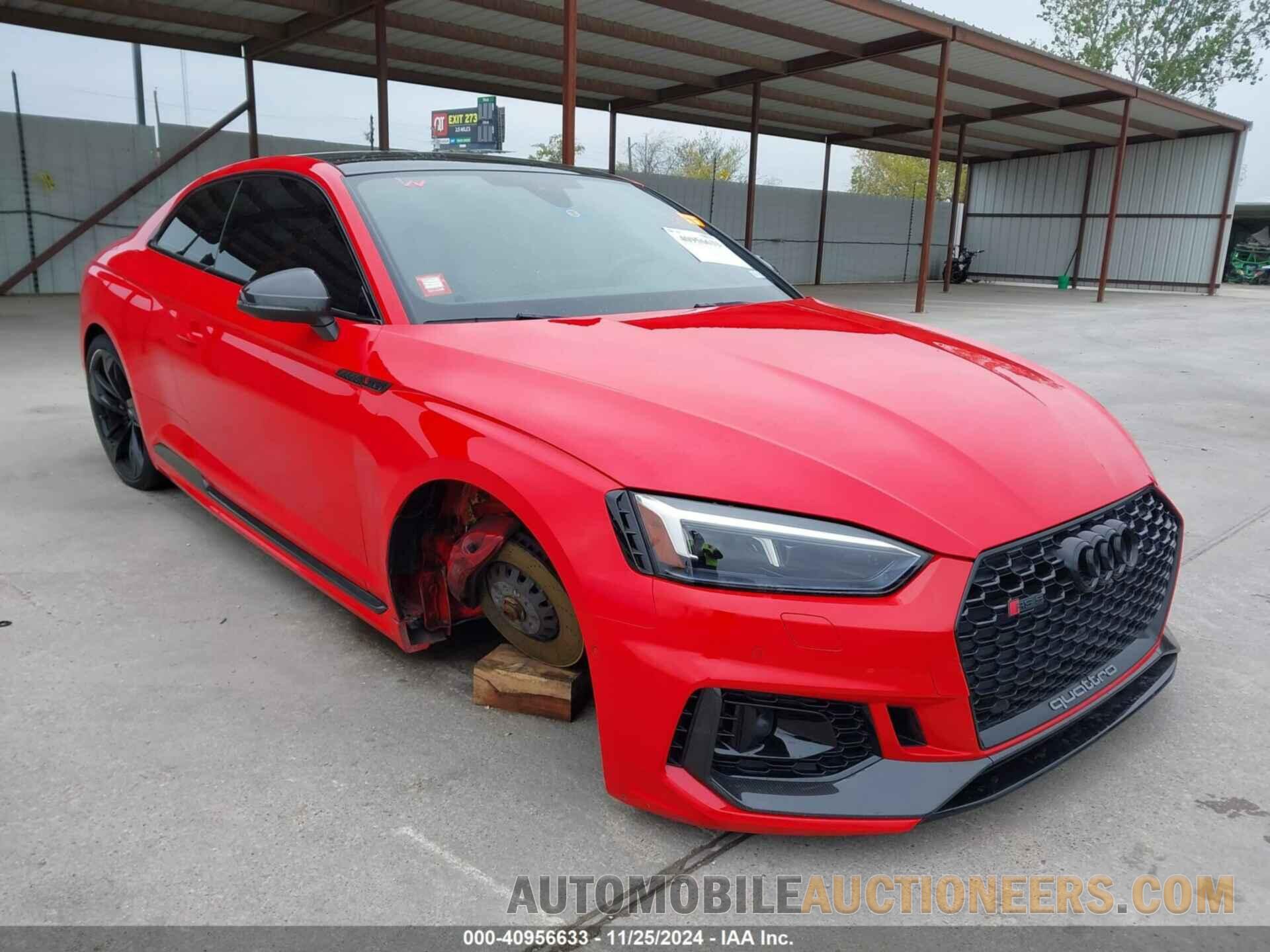 WUAPWAF50KA903836 AUDI RS 5 2019