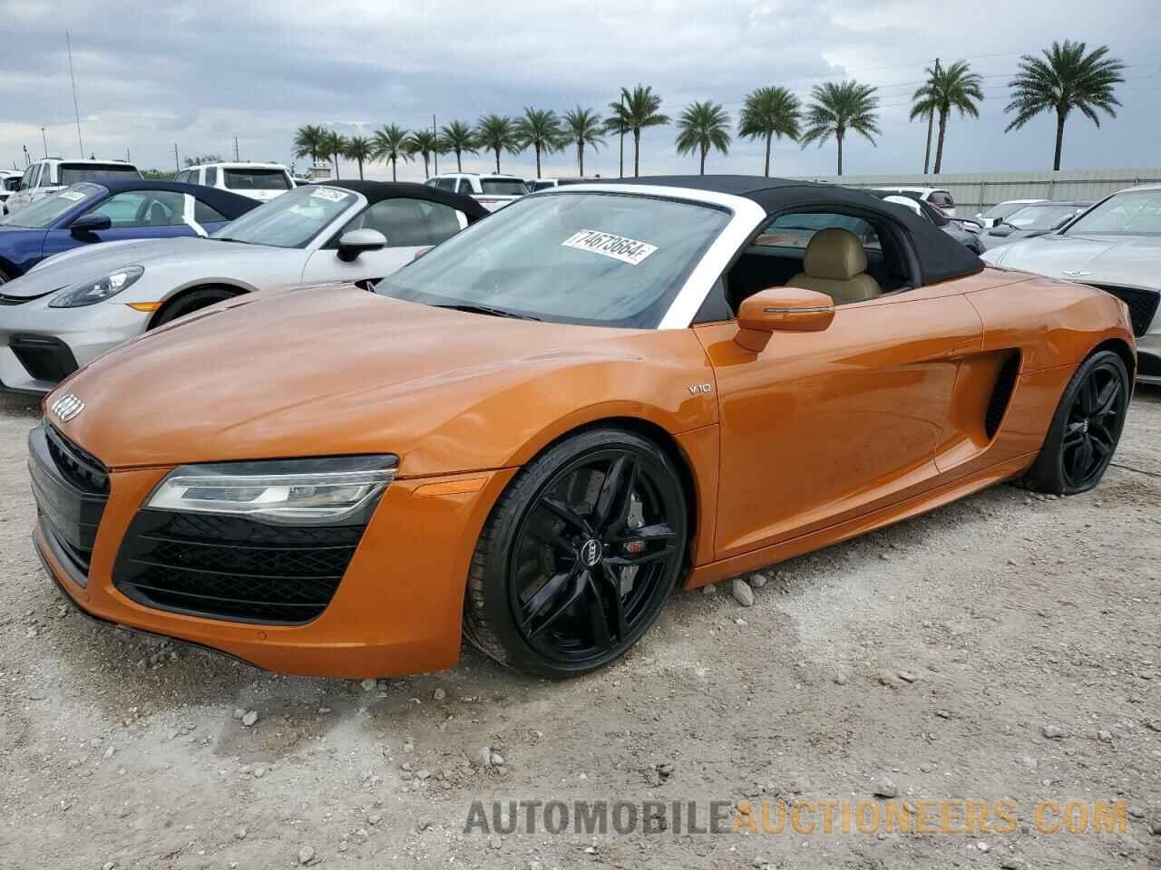 WUASNAFG5EN001730 AUDI R8 2014