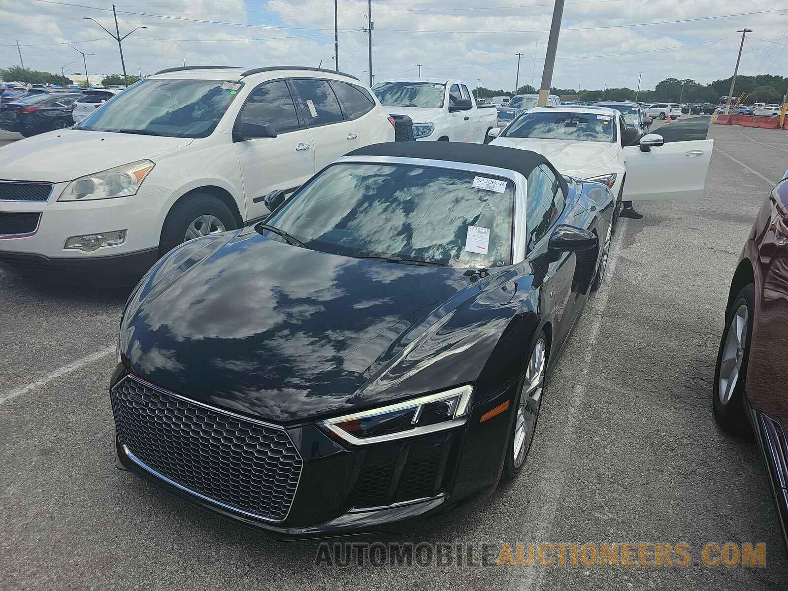 WUAVACFX6H7905146 Audi R8 Spyder 2017