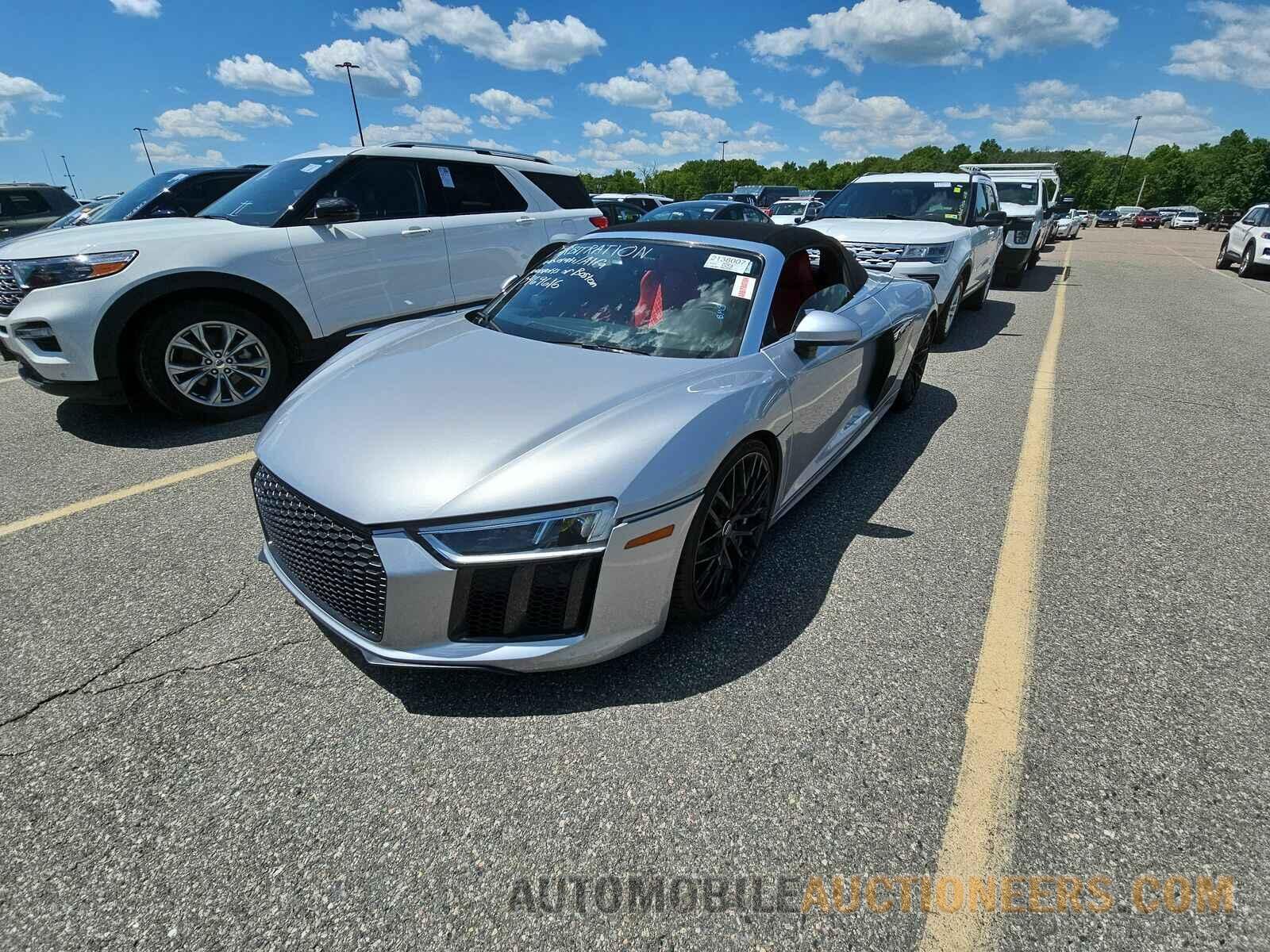 WUAVACFXXJ7900375 Audi R8 Spyder 2018