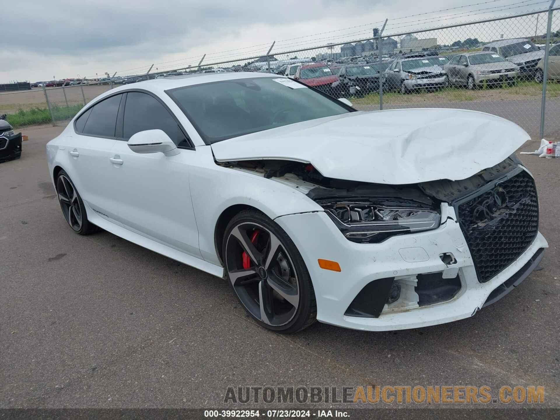 WUAW2AFC5GN903918 AUDI RS 7 2016