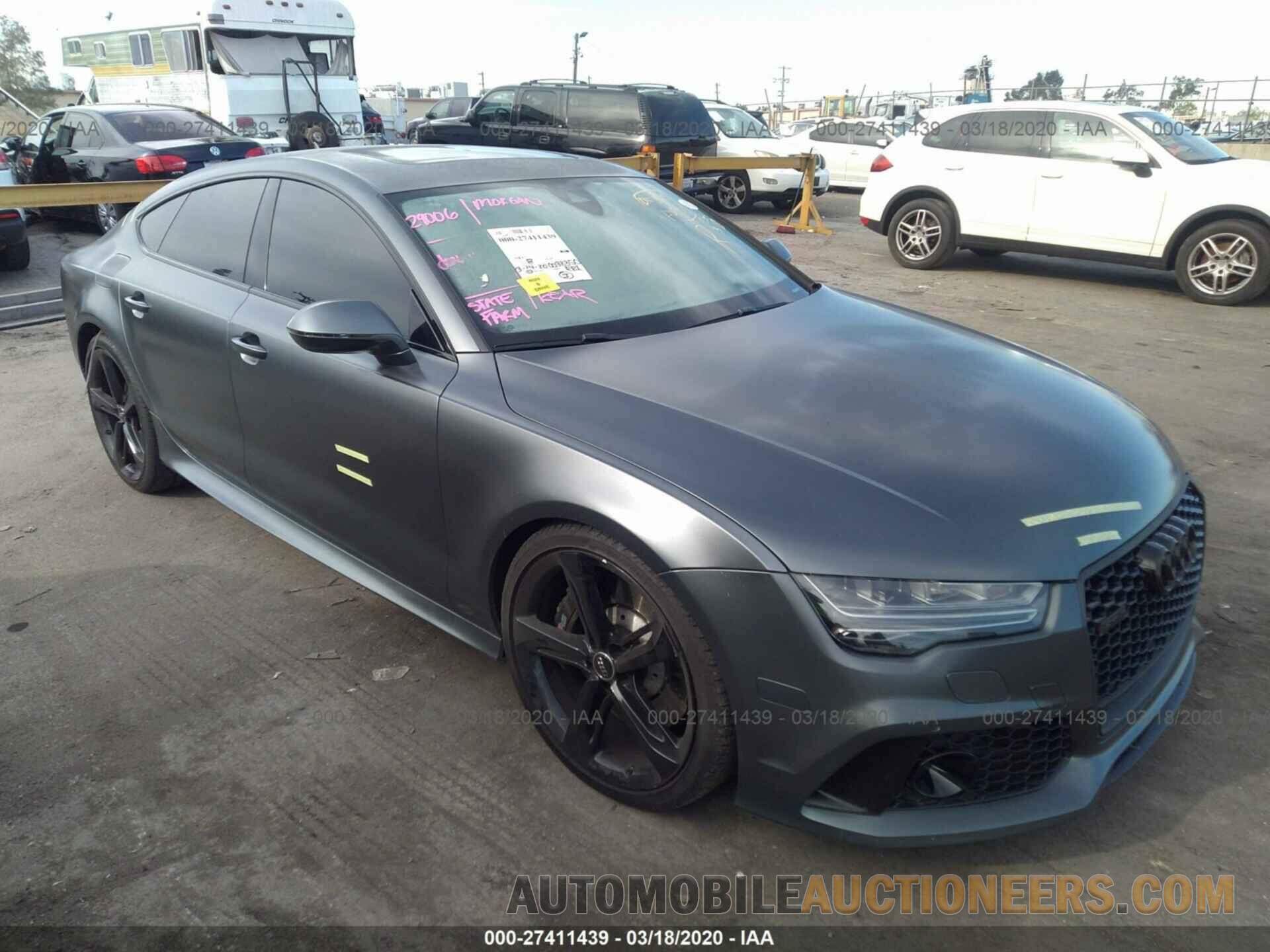 WUAW2AFC8GN903539 Audi RS7 2016