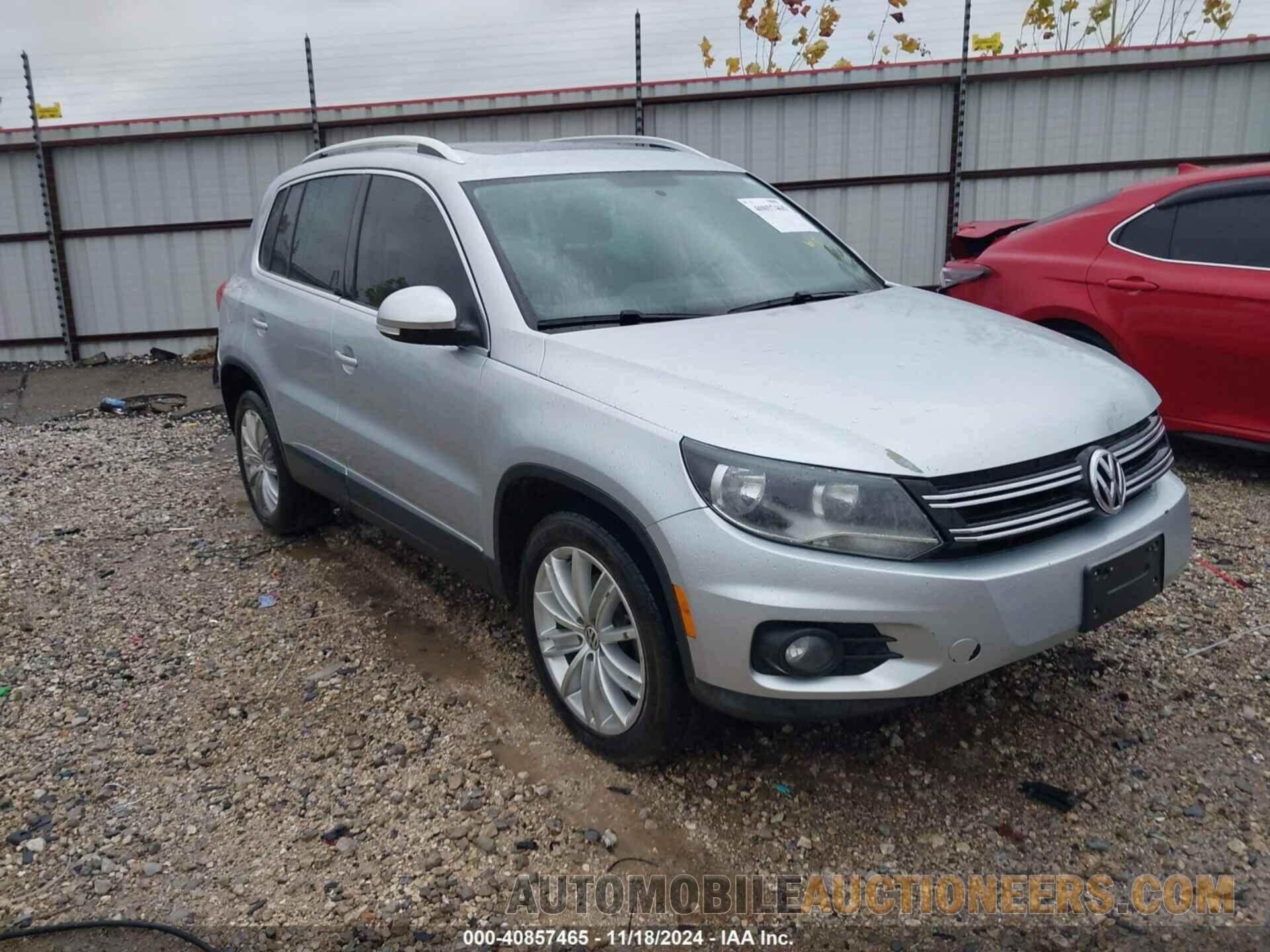 WVGAV3AX1DW575628 VOLKSWAGEN TIGUAN 2013