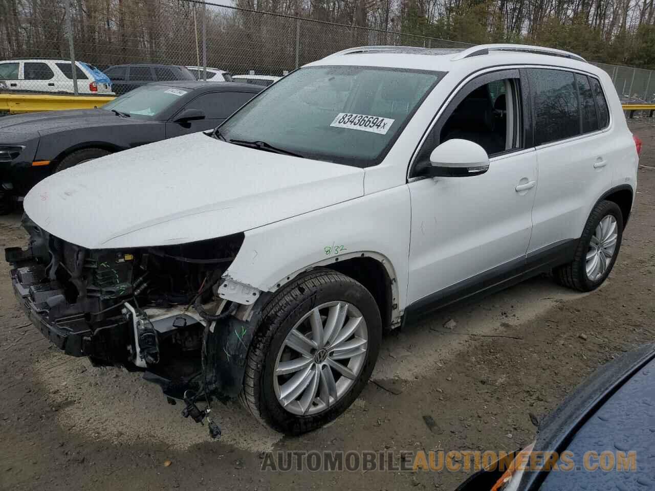 WVGAV3AX3EW577348 VOLKSWAGEN TIGUAN 2014