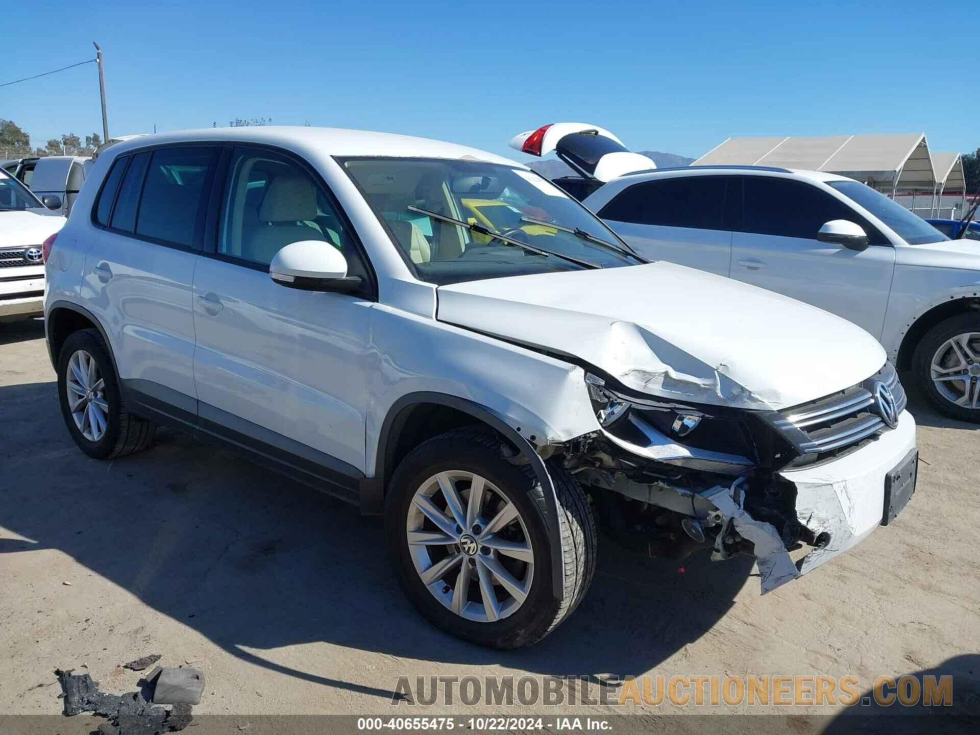 WVGAV3AX5EW554511 VOLKSWAGEN TIGUAN 2014