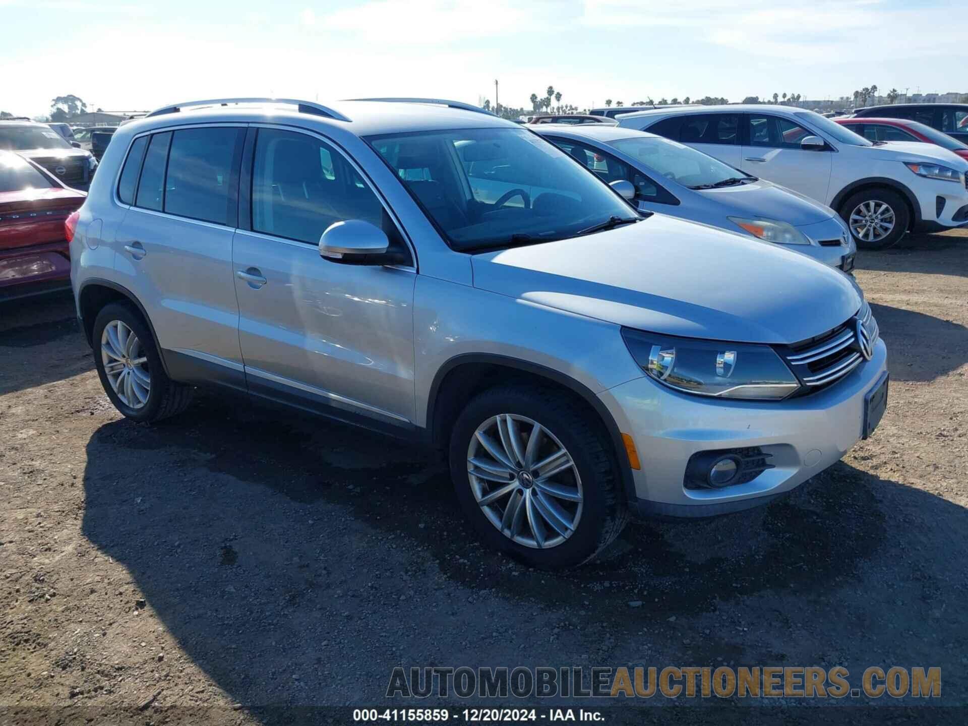 WVGAV3AX6DW575950 VOLKSWAGEN TIGUAN 2013