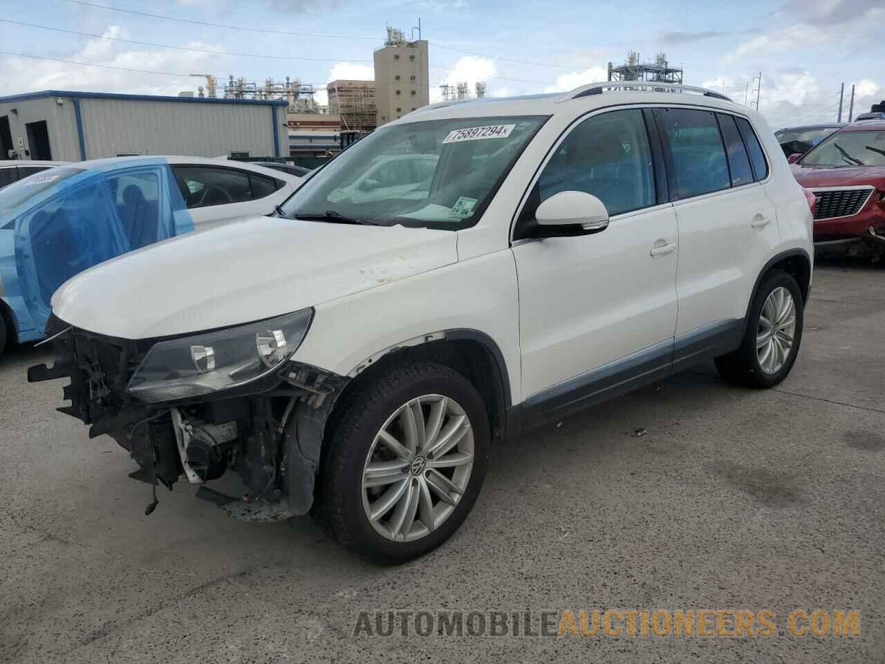 WVGAV3AX9EW535380 VOLKSWAGEN TIGUAN 2014