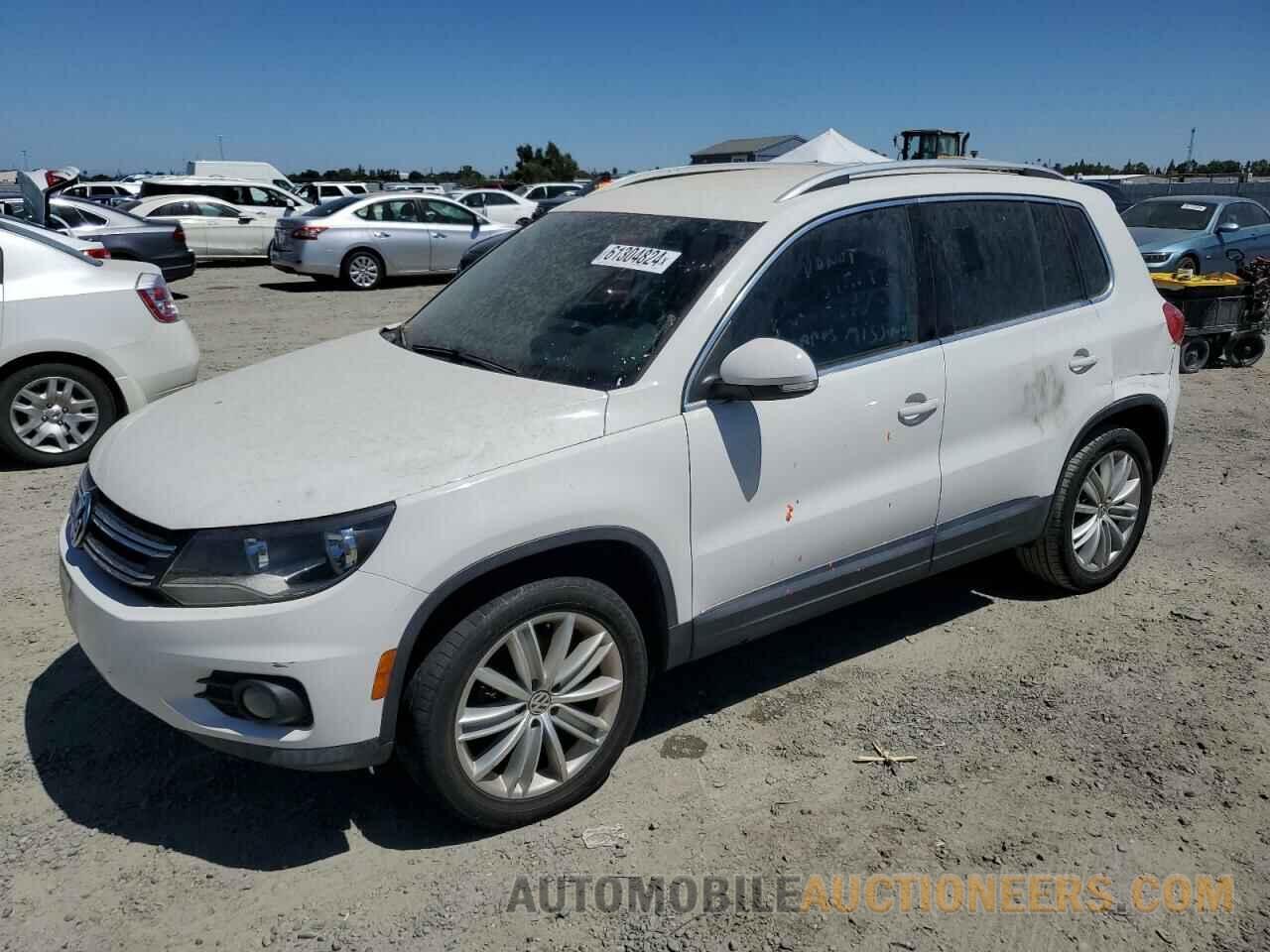 WVGAV3AX9EW545312 VOLKSWAGEN TIGUAN 2014