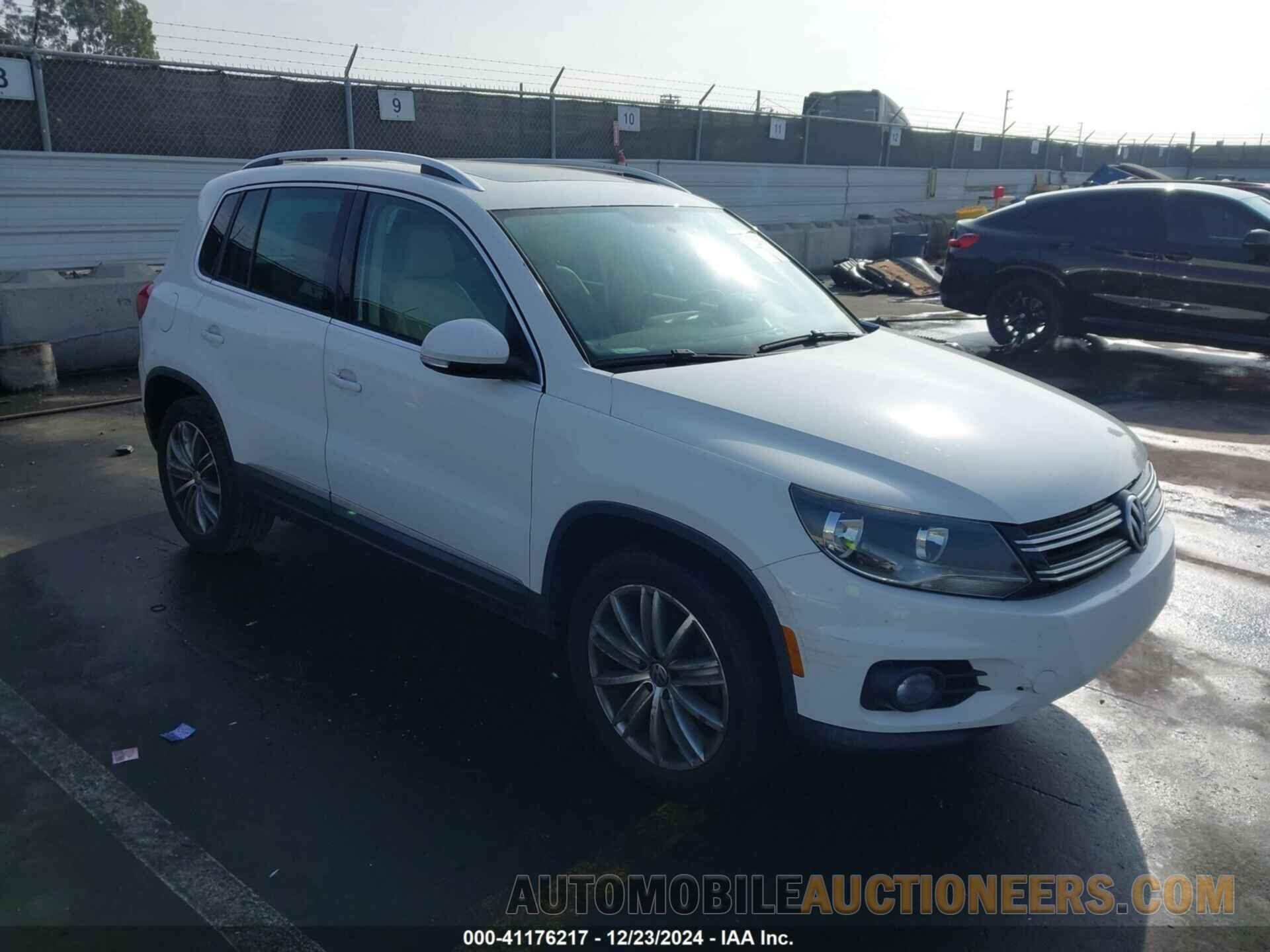 WVGAV3AXXEW547439 VOLKSWAGEN TIGUAN 2014