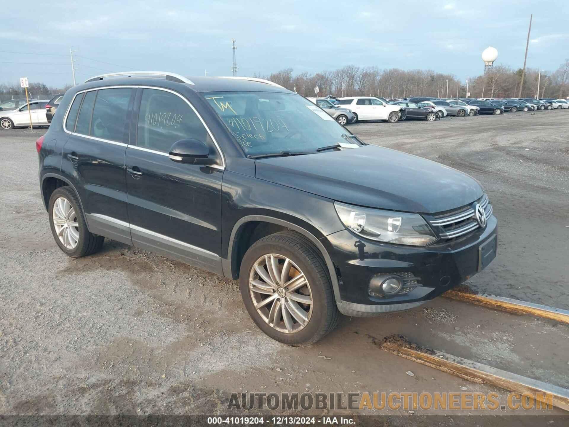 WVGAV3AXXEW598875 VOLKSWAGEN TIGUAN 2014