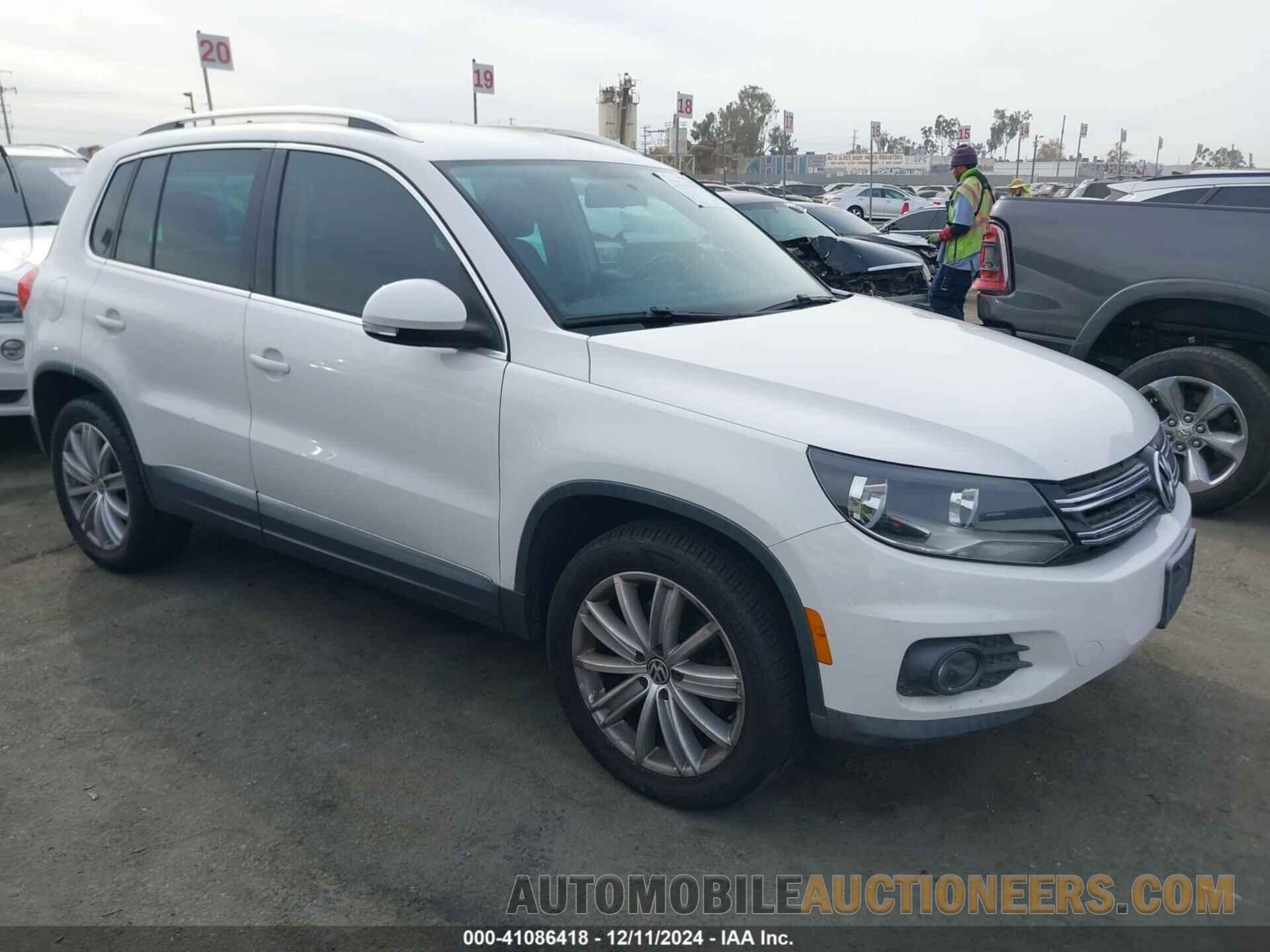 WVGAV7AX1CW514513 VOLKSWAGEN TIGUAN 2012