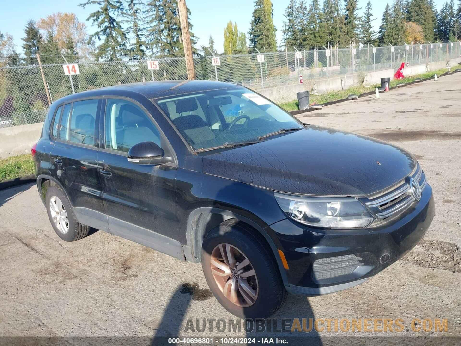 WVGAV7AX1CW602591 VOLKSWAGEN TIGUAN 2012