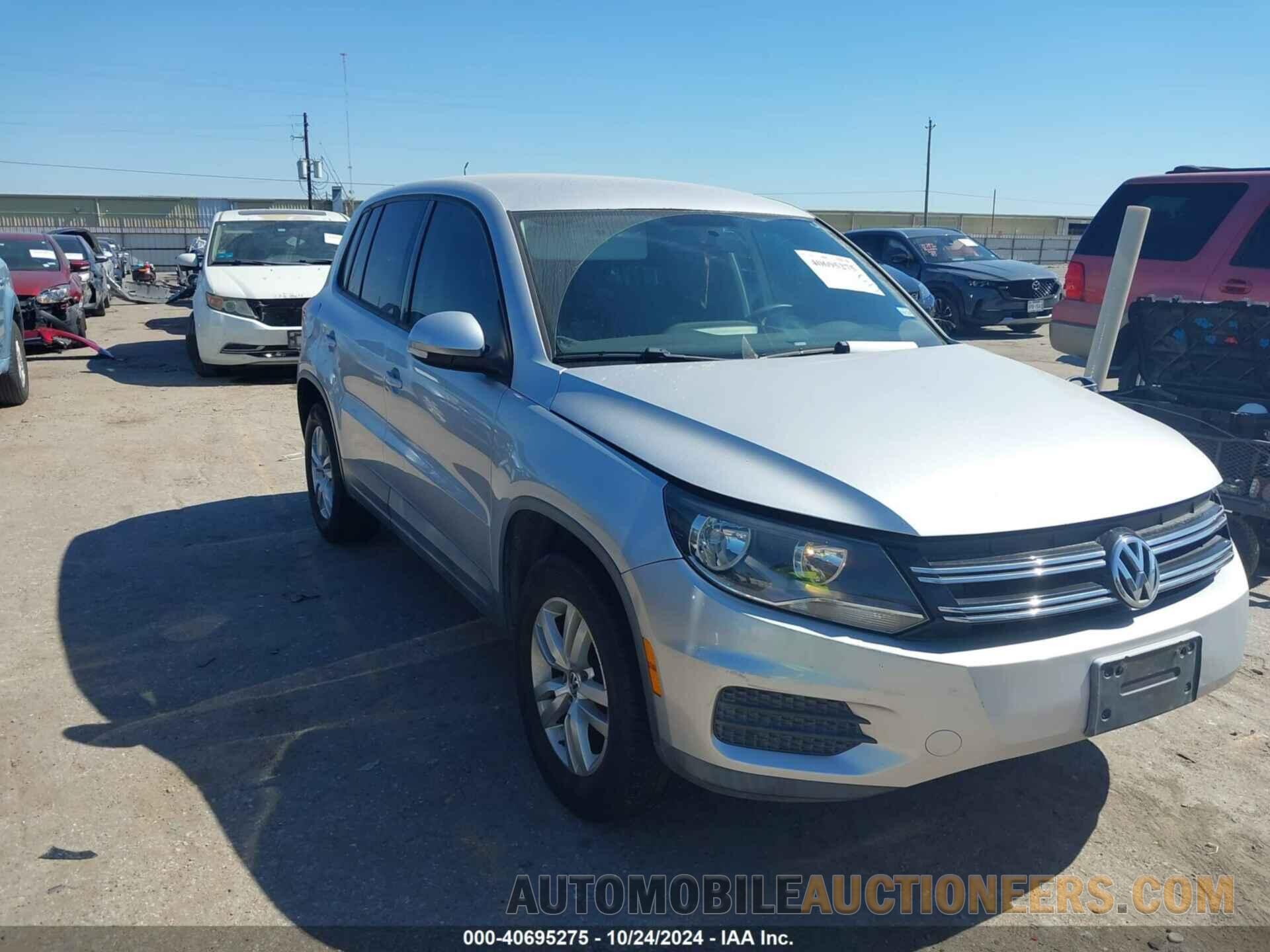 WVGAV7AX1CW606799 VOLKSWAGEN TIGUAN 2012