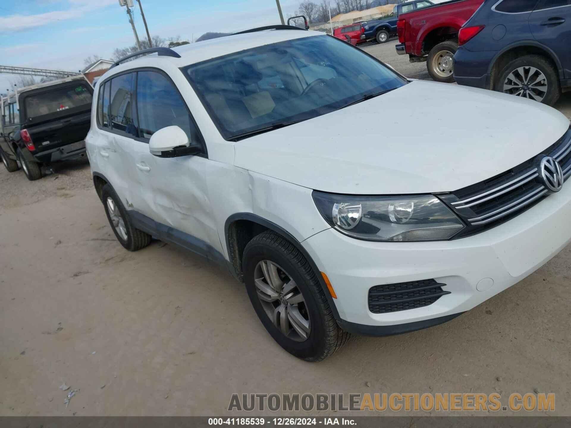 WVGAV7AX1GW601916 VOLKSWAGEN TIGUAN 2016