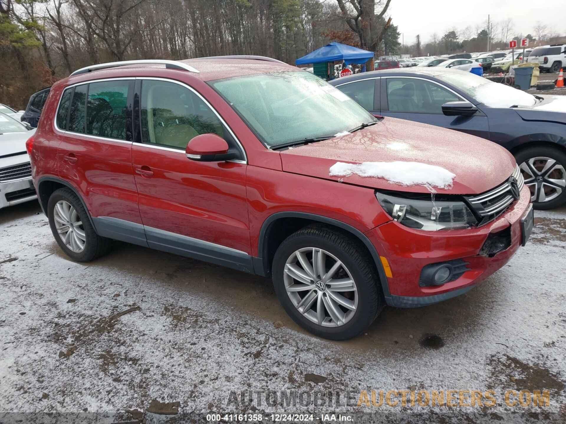 WVGAV7AX3DW026696 VOLKSWAGEN TIGUAN 2013