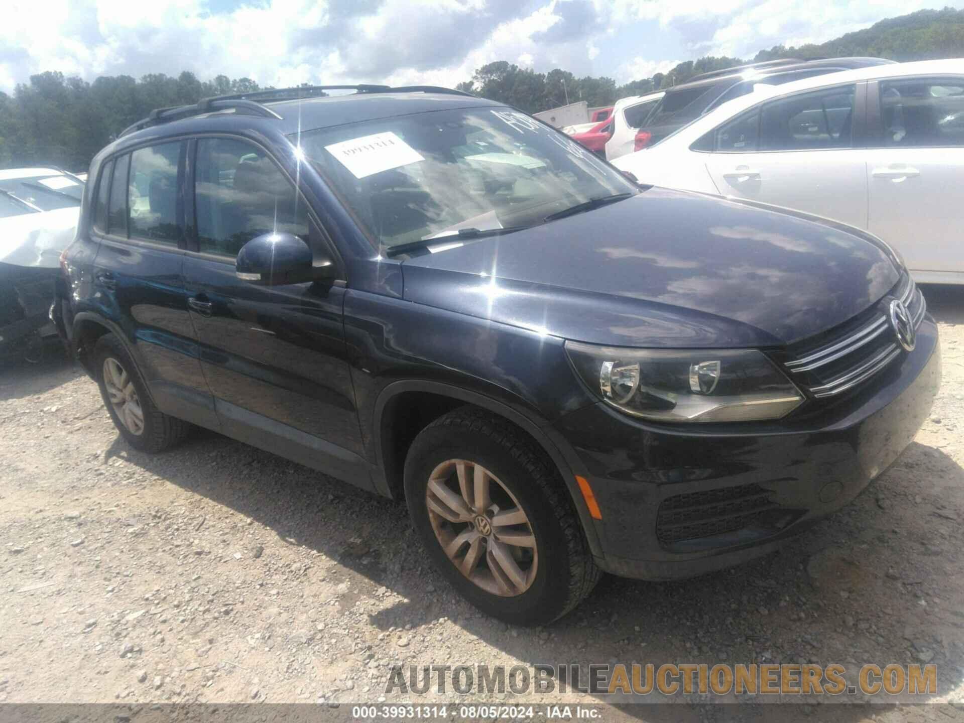 WVGAV7AX3GW595049 VOLKSWAGEN TIGUAN 2016