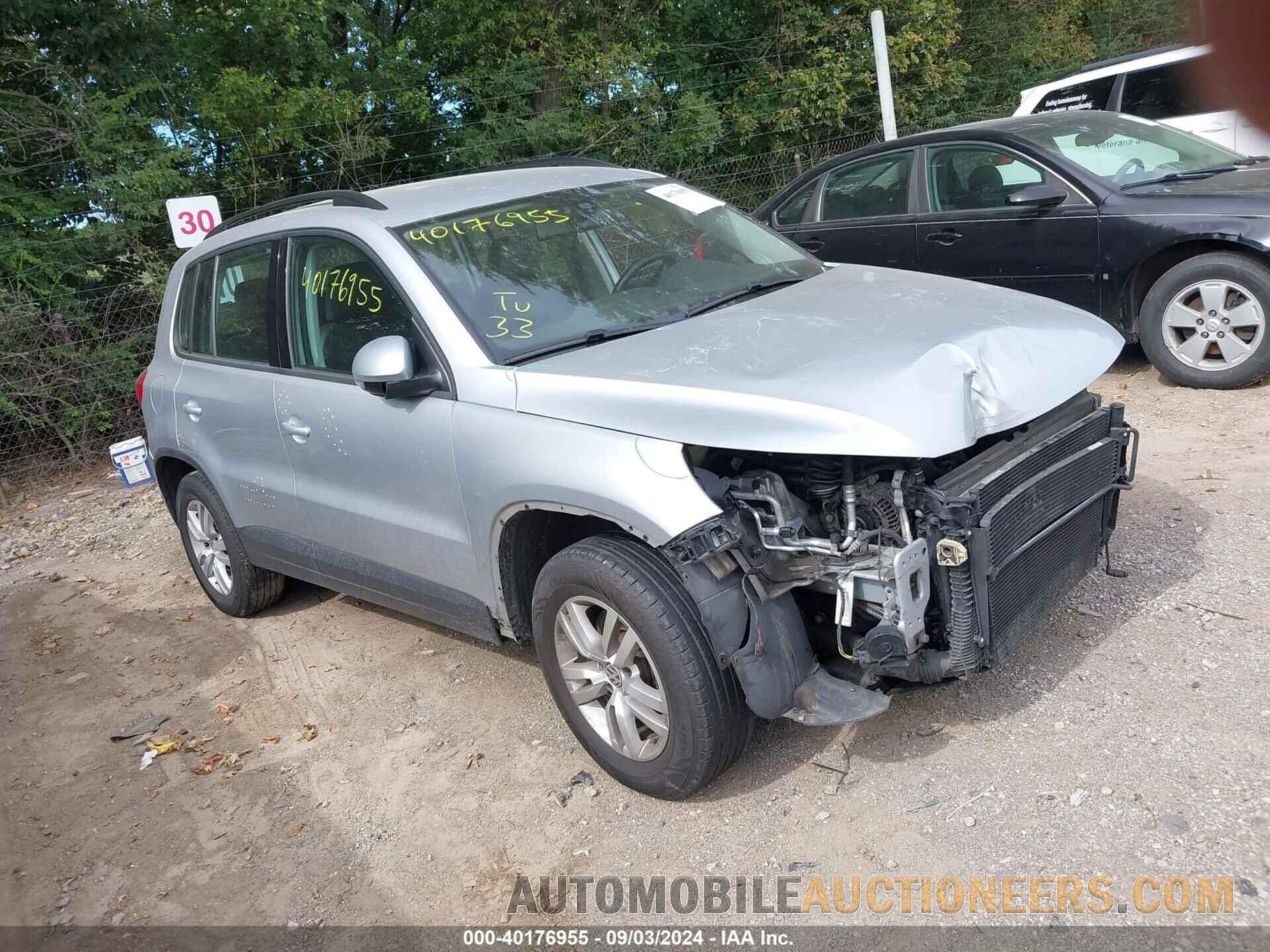 WVGAV7AX3HK024184 VOLKSWAGEN TIGUAN 2017