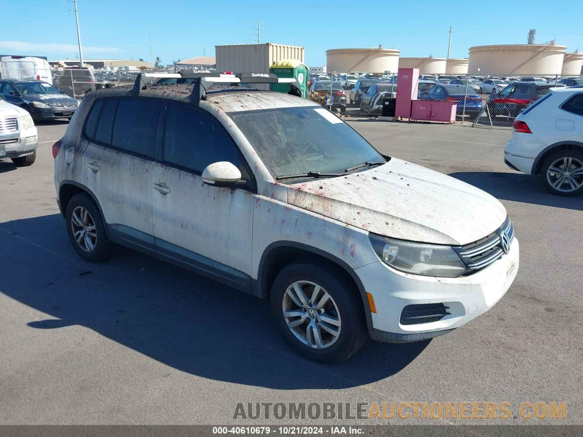 WVGAV7AX4CW537736 VOLKSWAGEN TIGUAN 2012