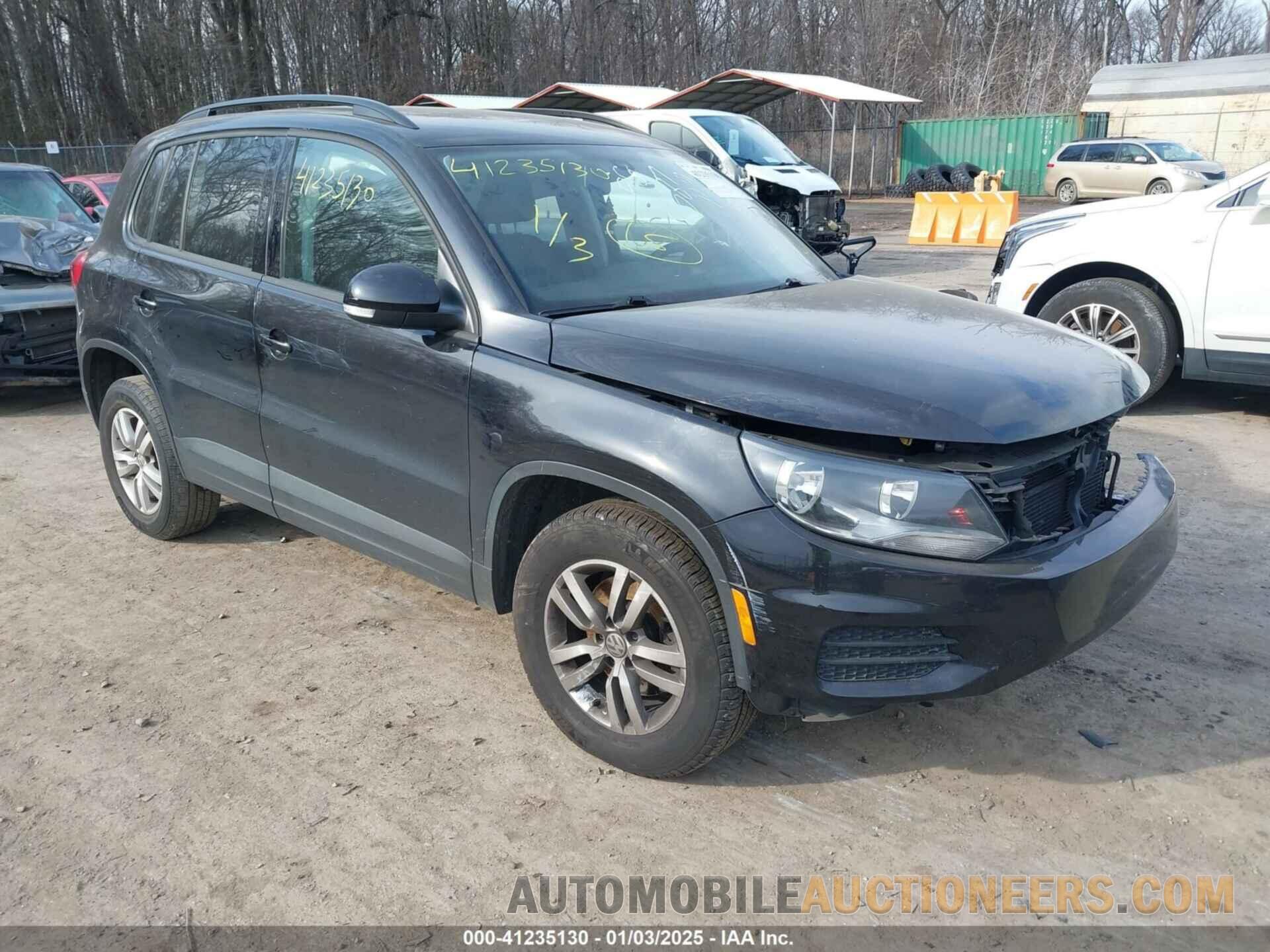 WVGAV7AX4GW517587 VOLKSWAGEN TIGUAN 2016