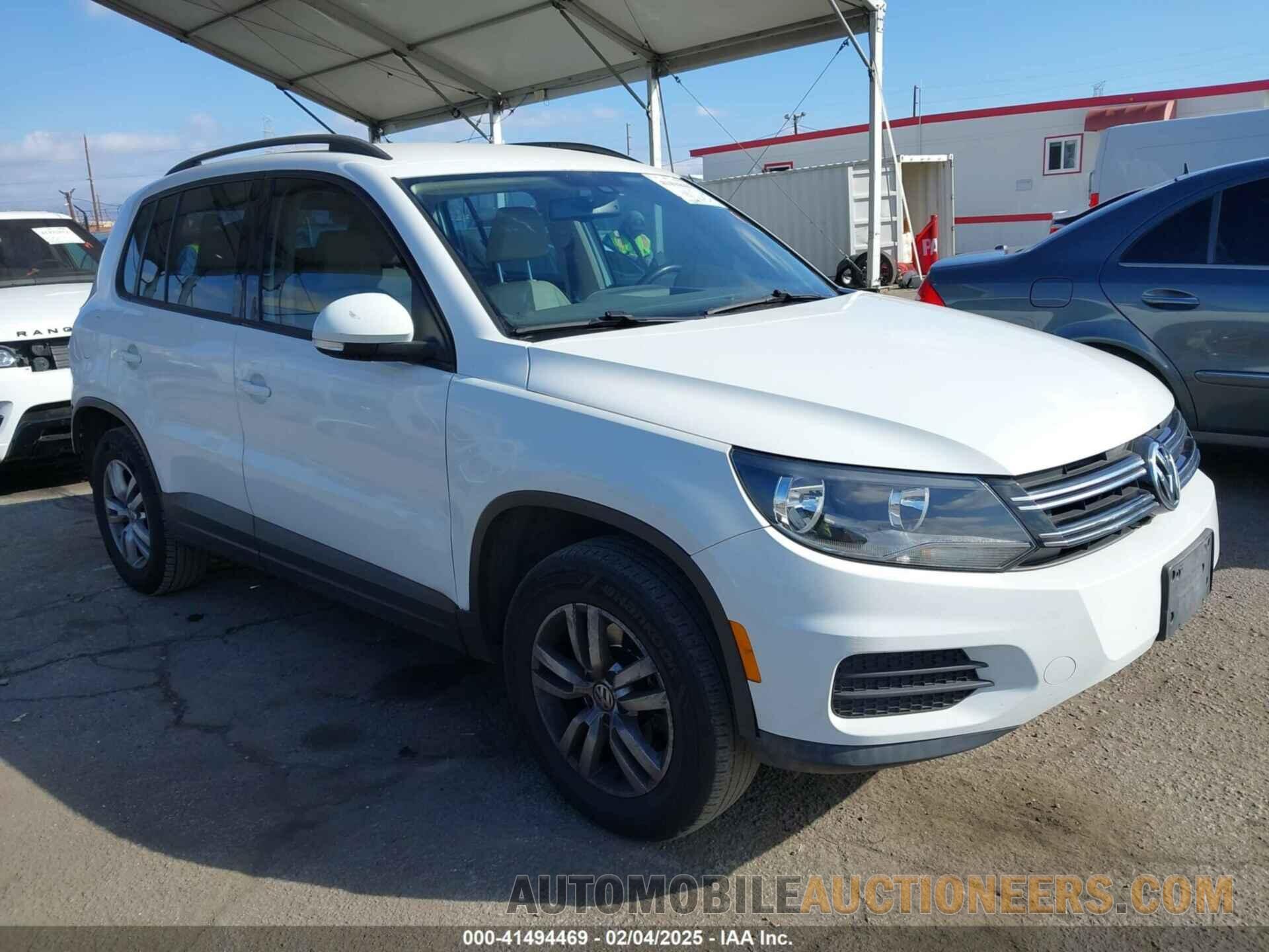 WVGAV7AX4GW562982 VOLKSWAGEN TIGUAN 2016