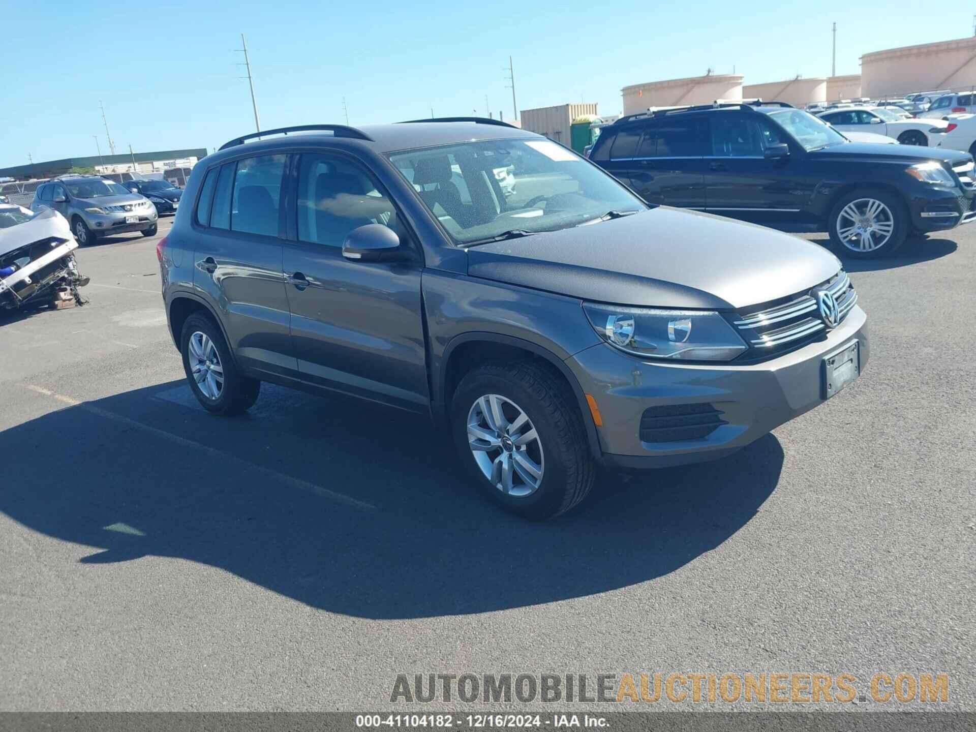 WVGAV7AX4GW613137 VOLKSWAGEN TIGUAN 2016