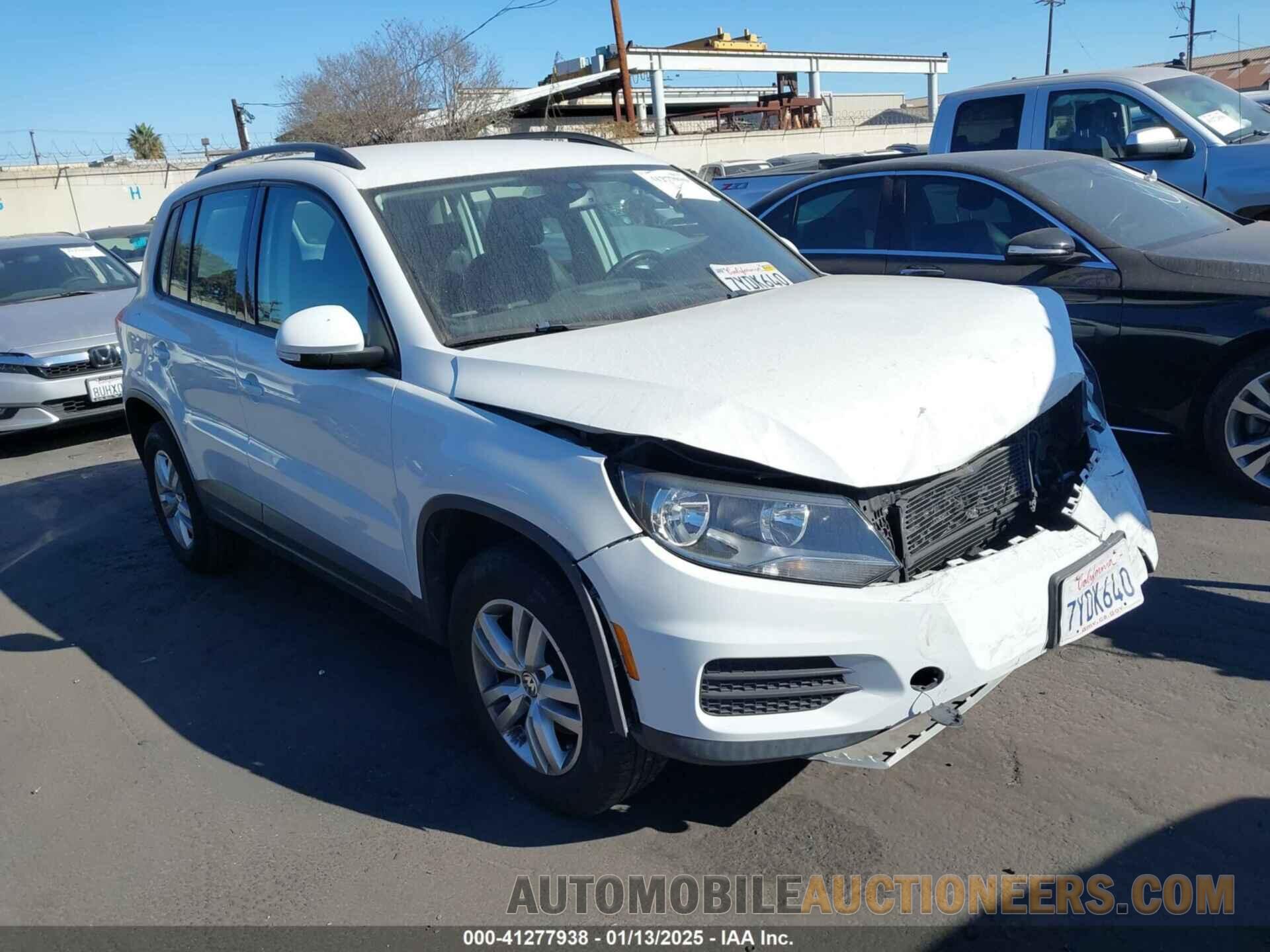 WVGAV7AX6HK022851 VOLKSWAGEN TIGUAN 2017